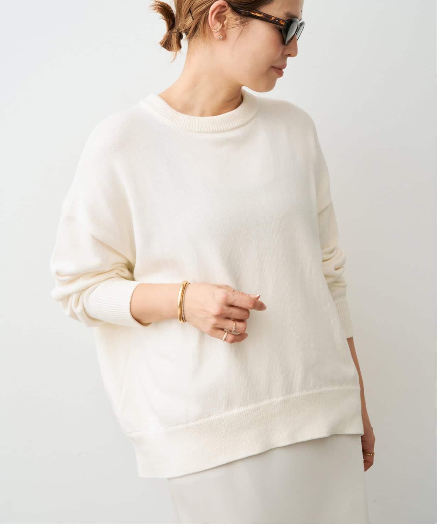 予約》*ベーシック ニット（ニット／セーター）｜Deuxieme Classe