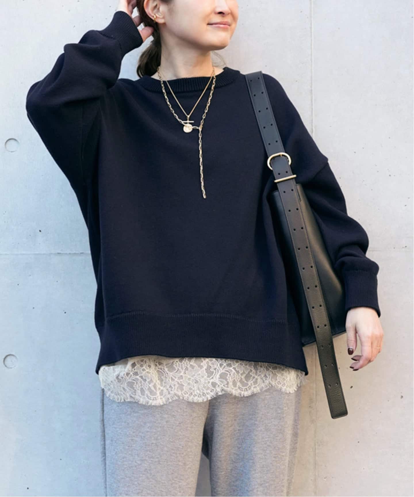 ベーシック ニット（ニット／セーター）｜Deuxieme Classe