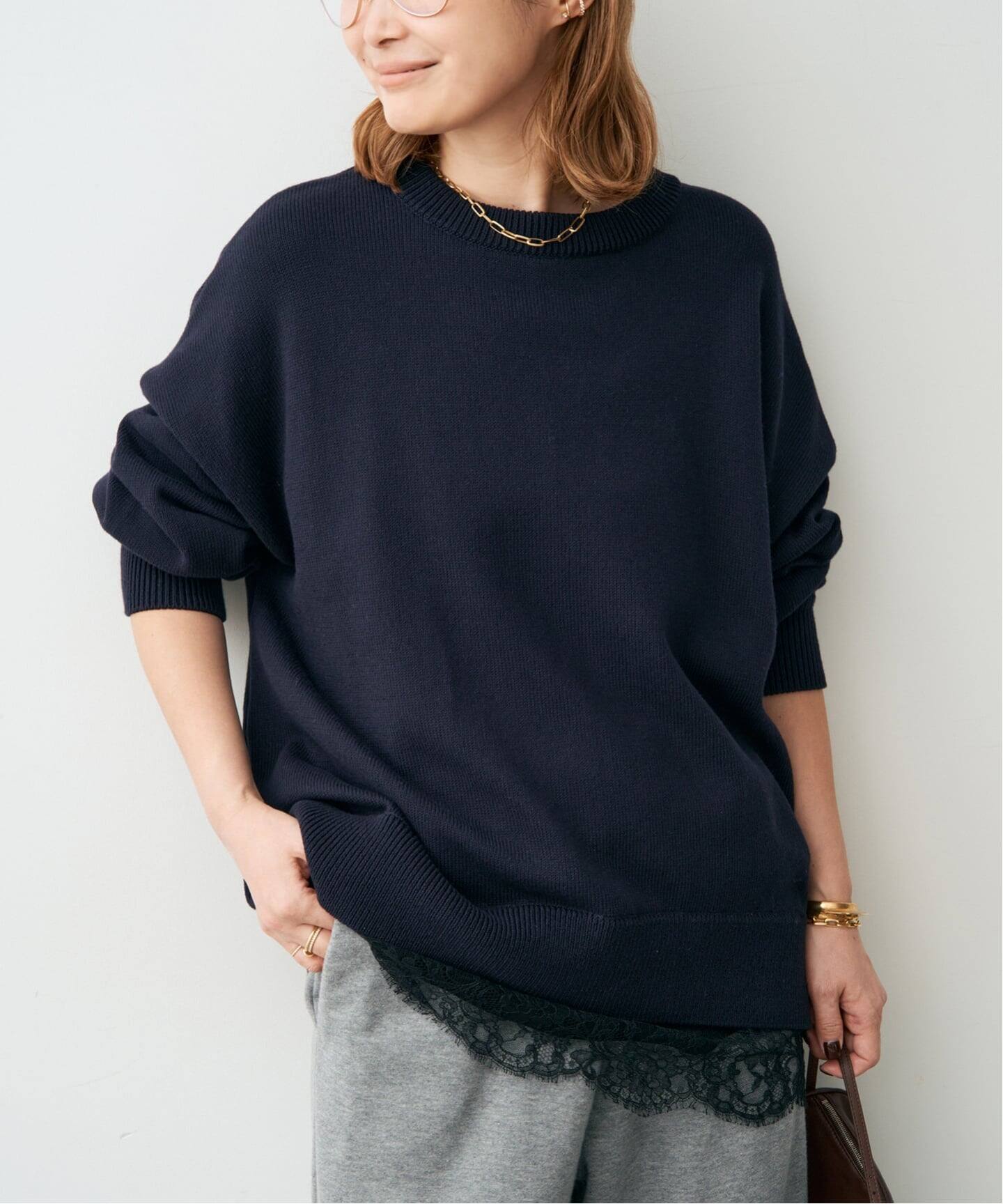 ベーシック ニット（ニット／セーター）｜Deuxieme Classe