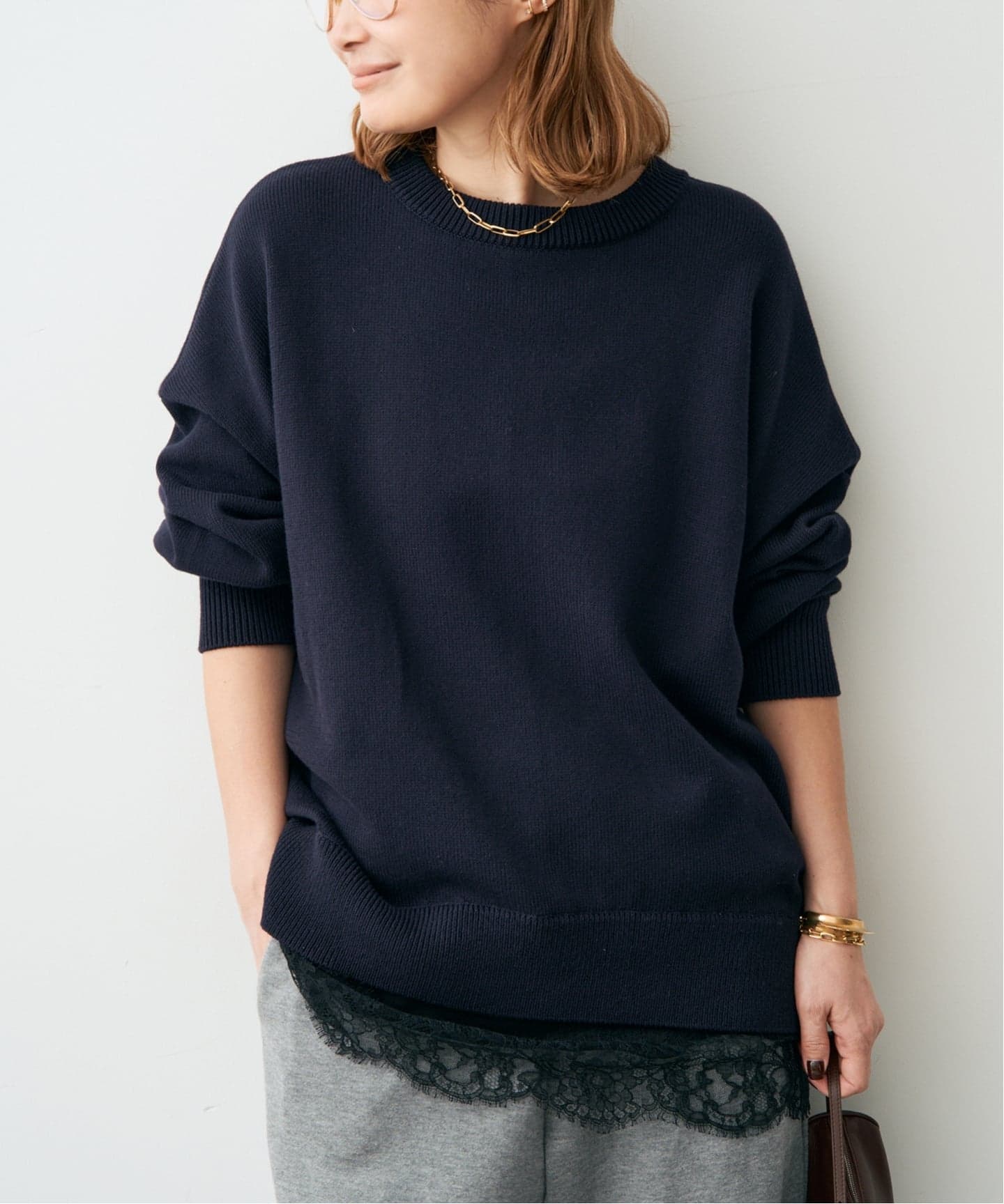 ベーシック ニット（ニット／セーター）｜Deuxieme Classe