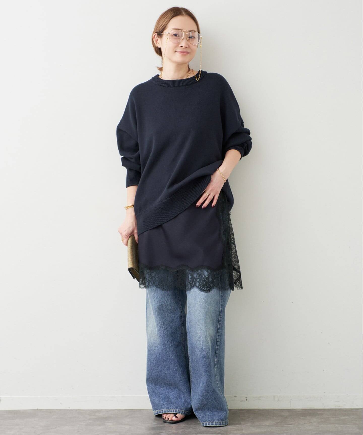 ベーシック ニット（ニット／セーター）｜Deuxieme Classe