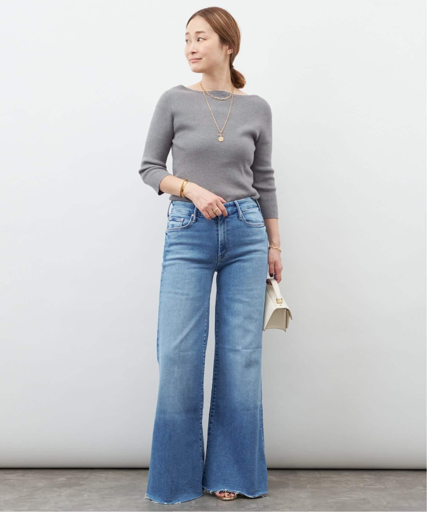 Deuxieme ClasseICE Rib Boat Neck プルオーバー ICE Rib Boat Neck プルオーバー（ニット／セーター）｜Deuxieme