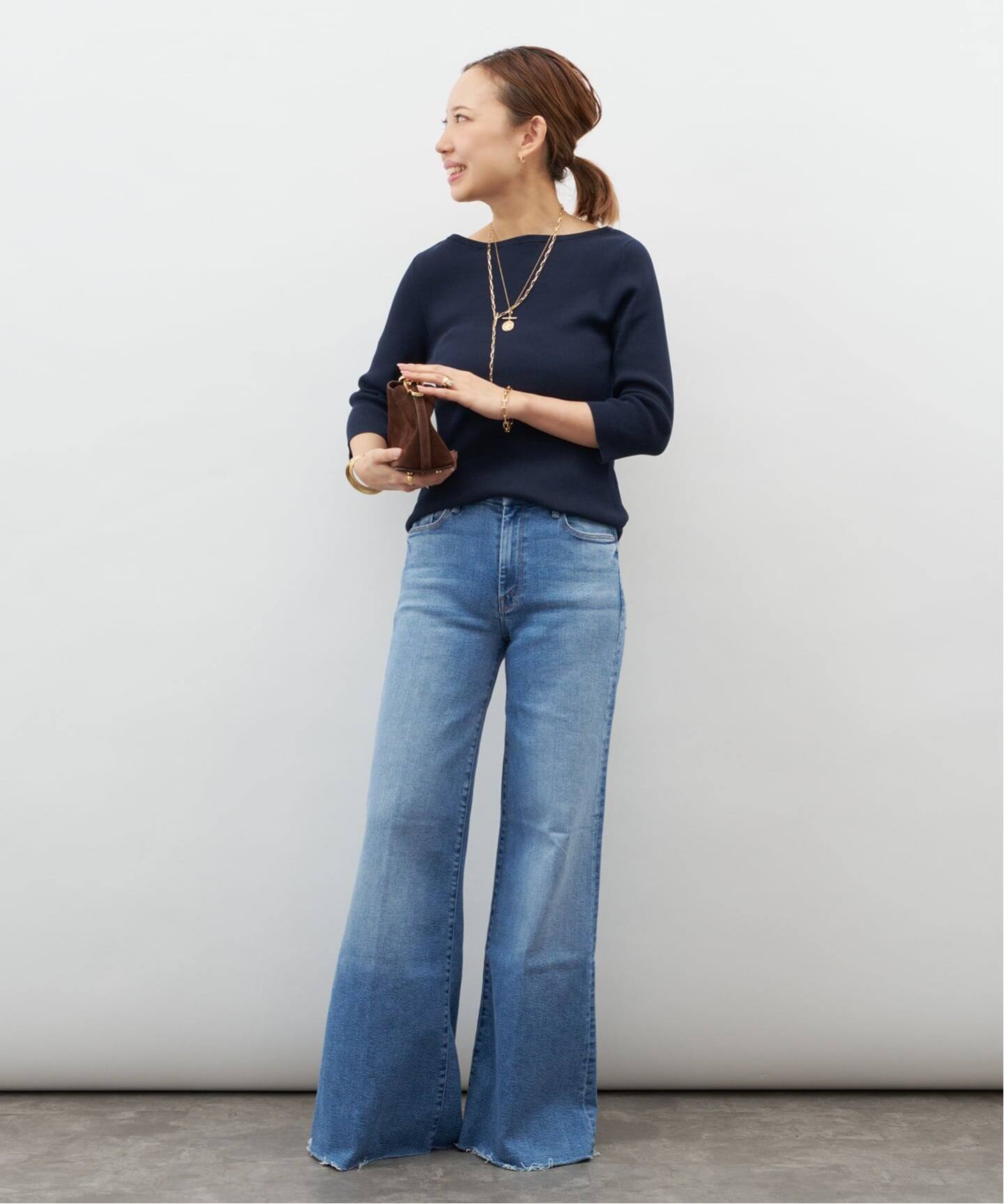 10/20迄■Deuxieme Classe■リブボート プルオーバー ICE Rib Boat Neck プルオーバー（ニット／セーター）｜Deuxieme