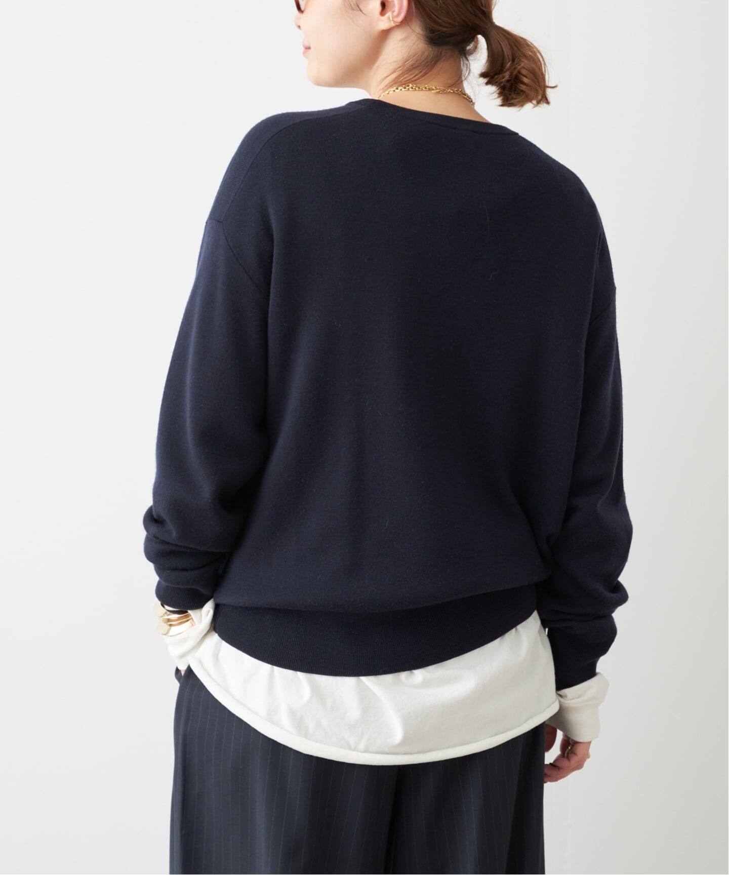 Washable Wool クルーネック プルオーバー（ニット／セーター