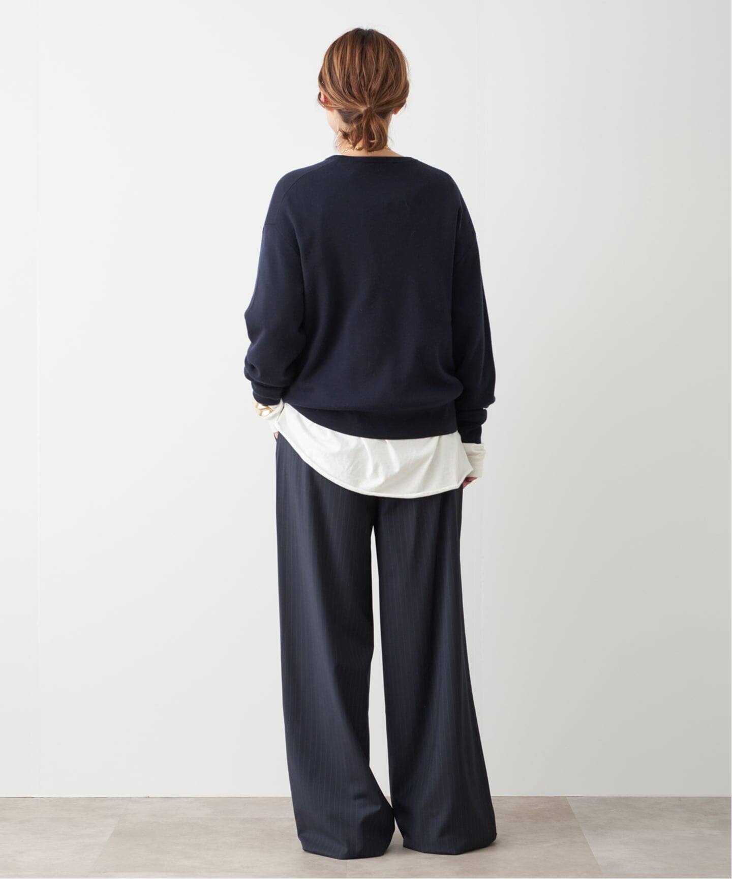 Washable Wool クルーネック プルオーバー（ニット／セーター