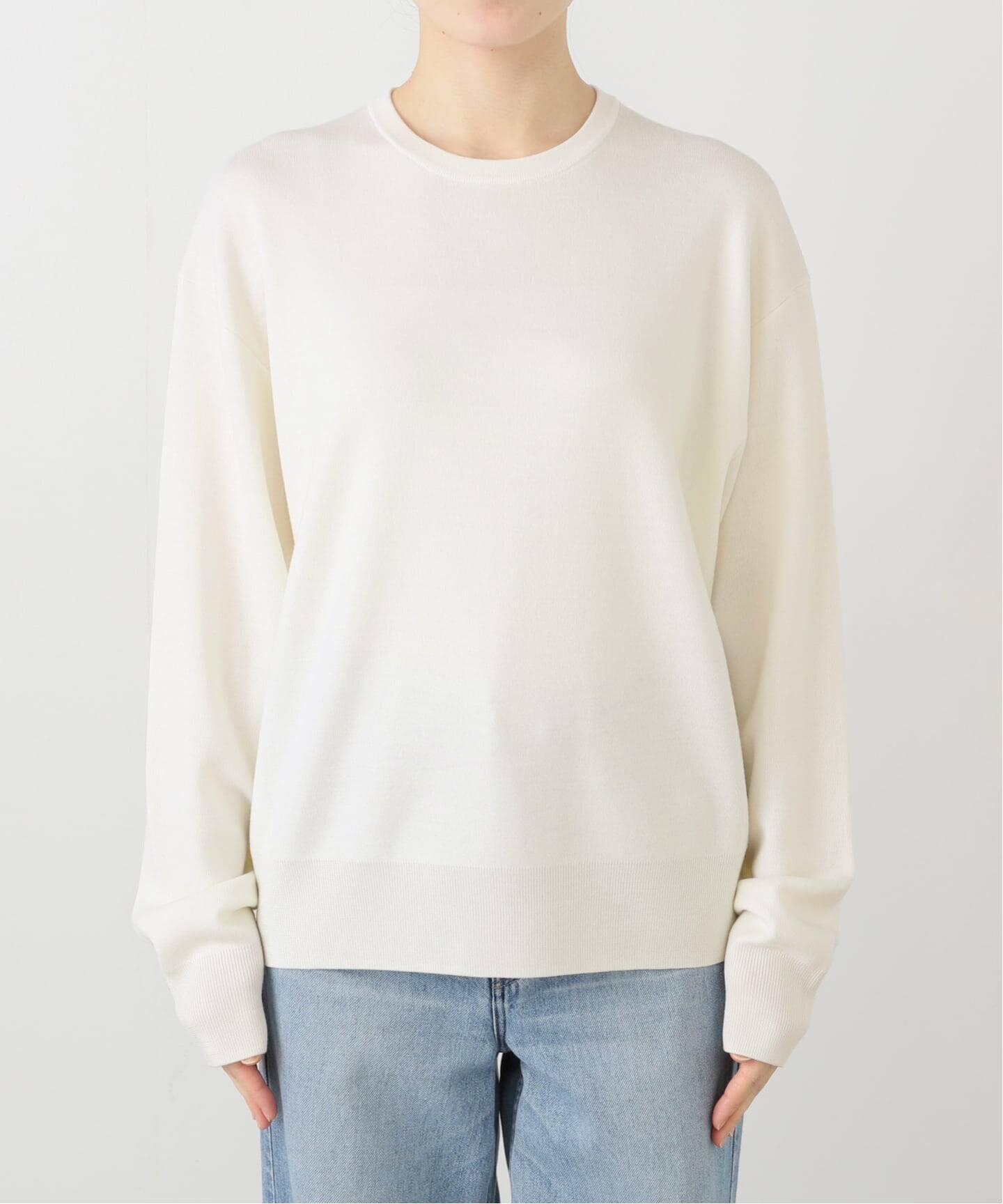 Washable Wool クルーネック プルオーバー（ニット／セーター