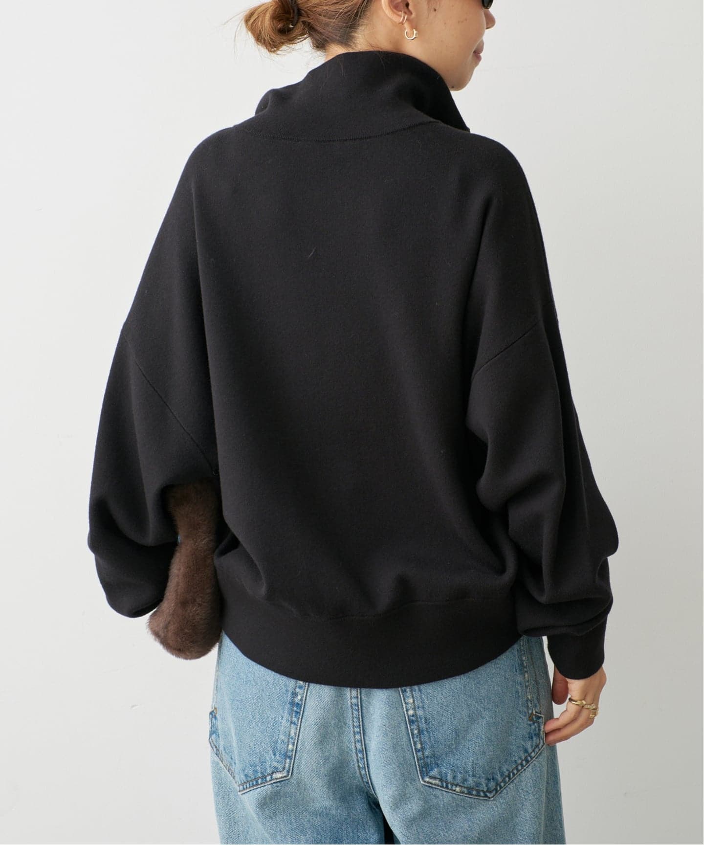Smooth Half Zip プルオーバー（ニット／セーター）｜Deuxieme Classe
