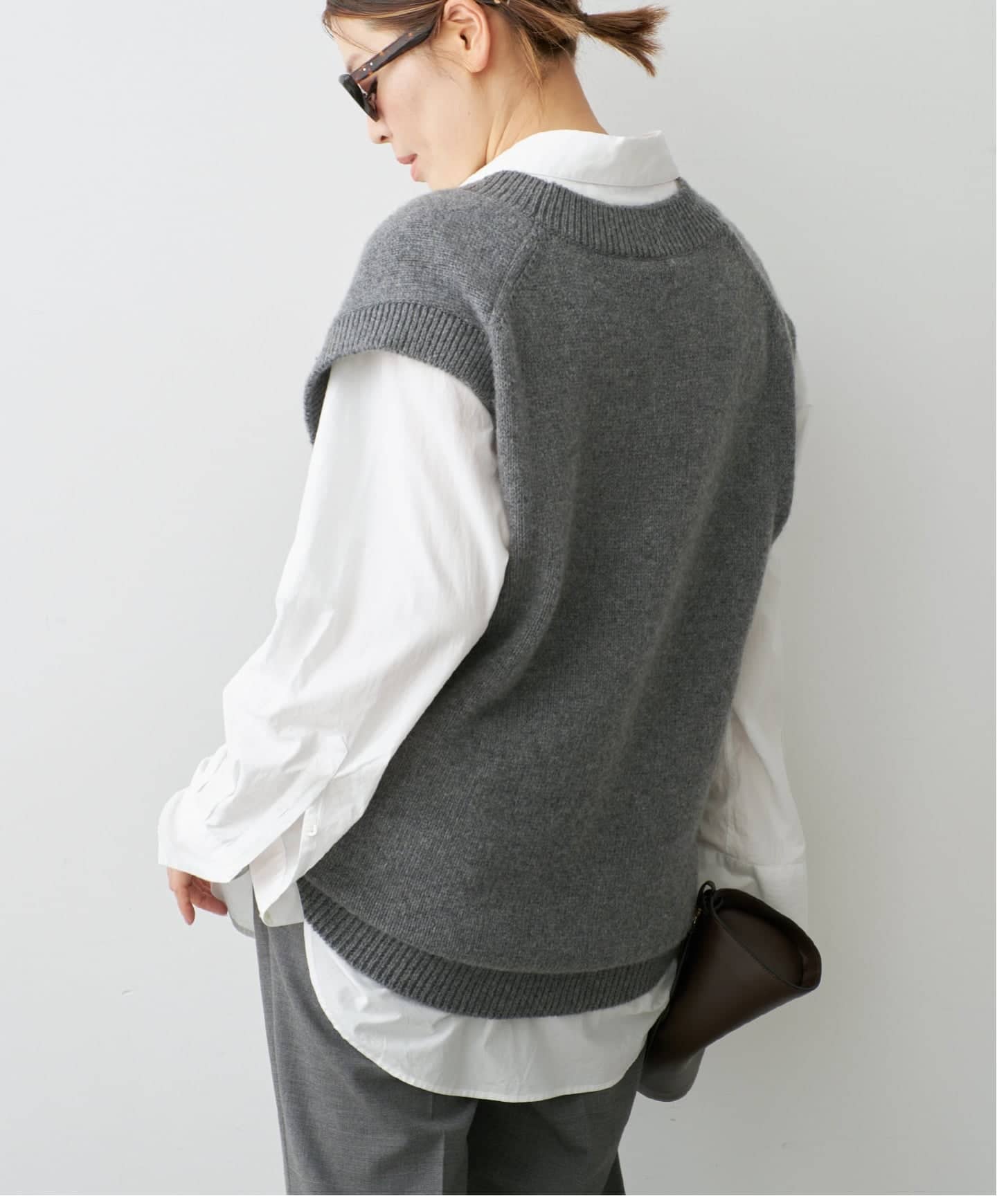 Cashmere Big ベスト（ベスト）｜Deuxieme Classe（ドゥーズィエム