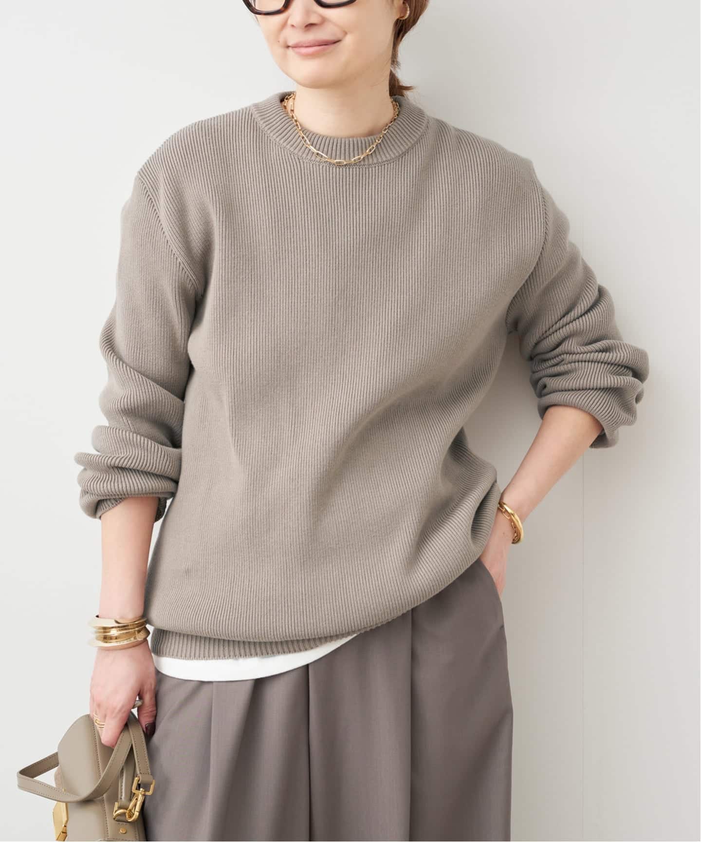 GOLDEN GOOSE / ゴールデングース】BACK LOGO KNIT(ニット/セーター GOLDEN GOOSE / ゴールデングース】BACK LOGO KNIT(ニット/セーター
