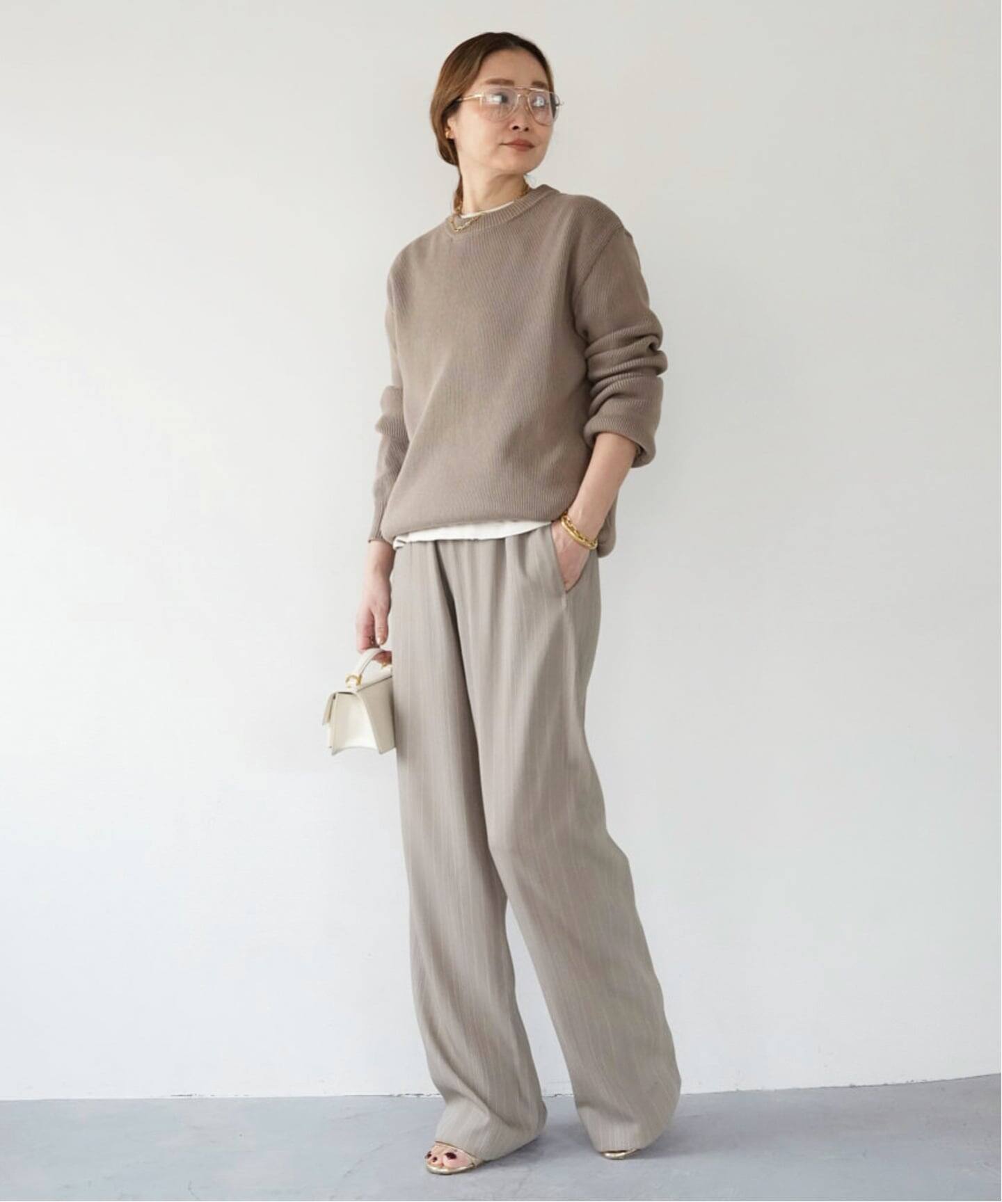 GOLDEN GOOSE / ゴールデングース】BACK LOGO KNIT（ニット／セーター