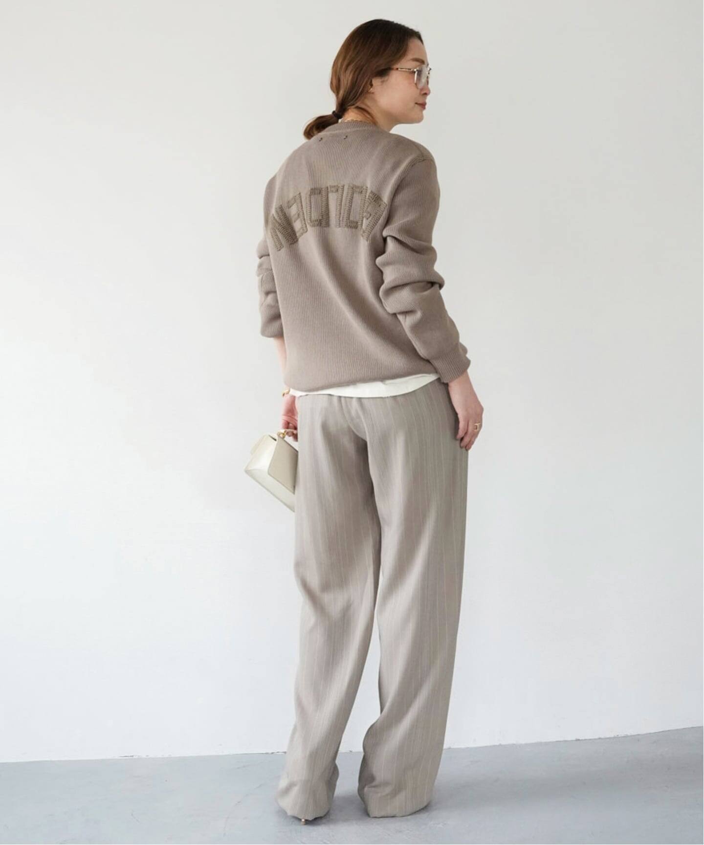 GOLDEN GOOSE / ゴールデングース】BACK LOGO KNIT（ニット／セーター