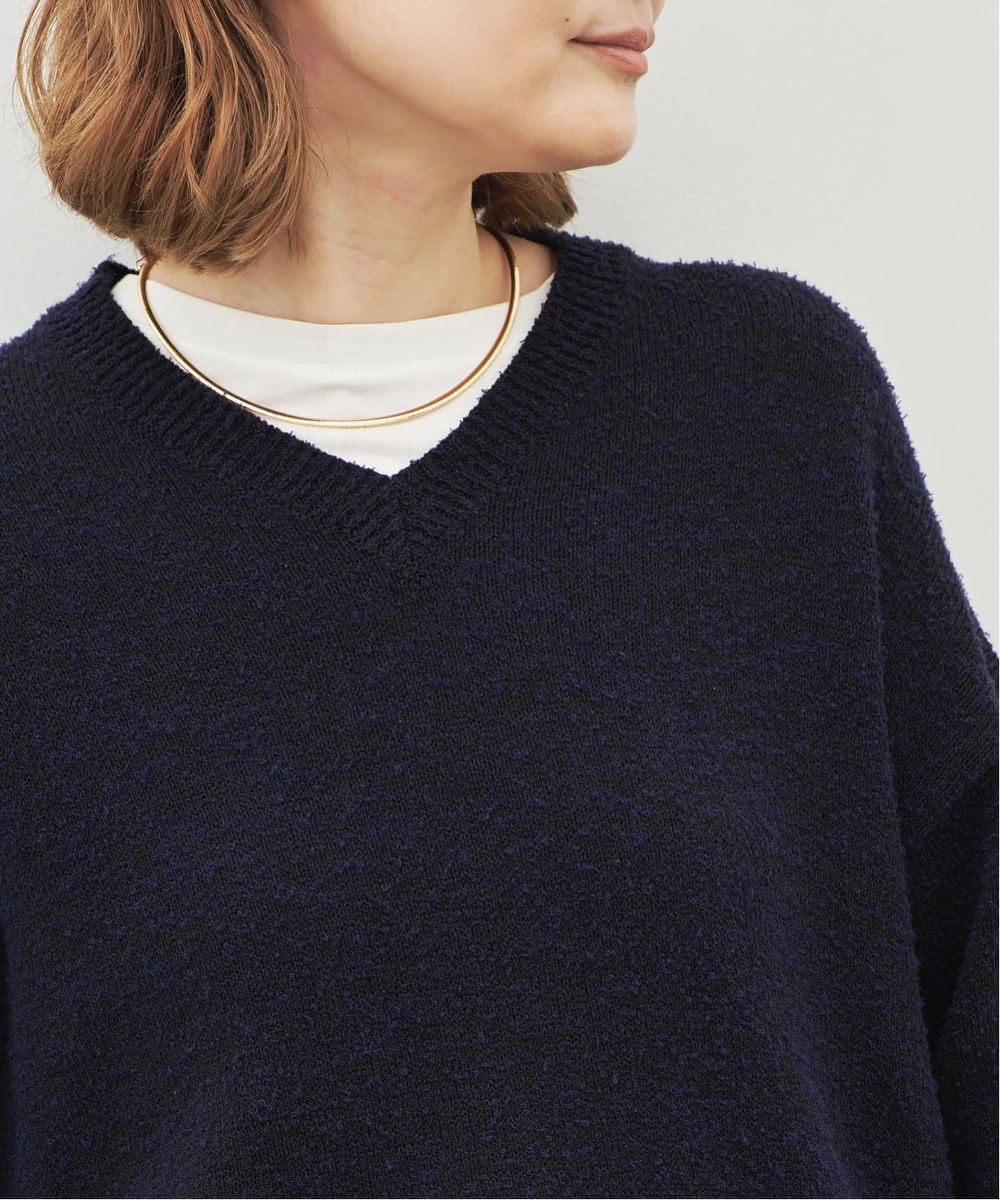 MAISON MARGIELA/メゾン マルジェラ】 V-NECK（ニット／セーター