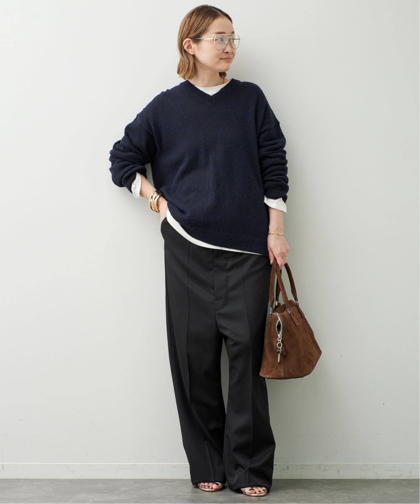 MAISON MARGIELA/メゾン マルジェラ】 V-NECK（ニット／セーター