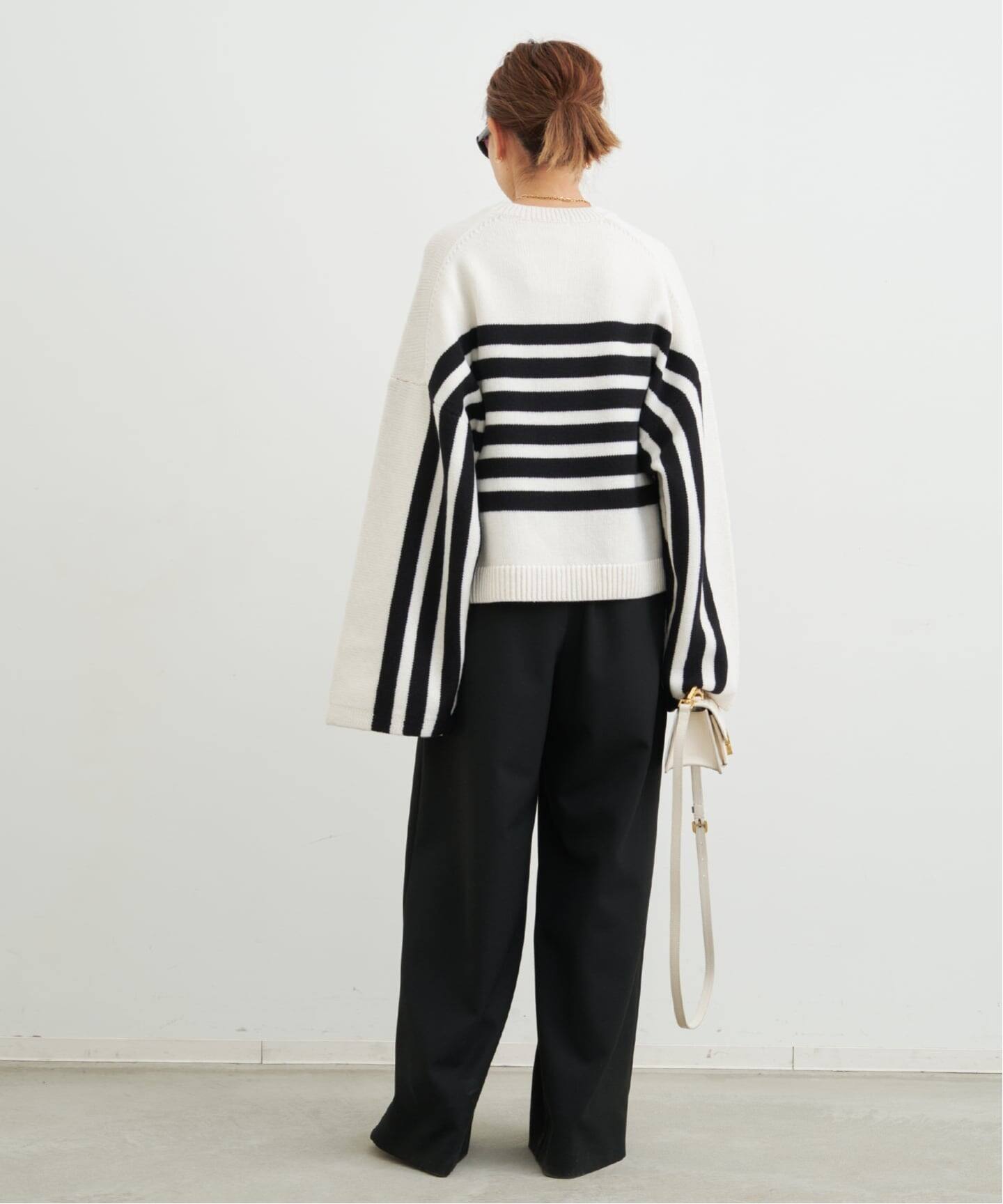 CINOH/チノ 】 BORDER CREWNECK（ニット／セーター）｜Deuxieme Classe