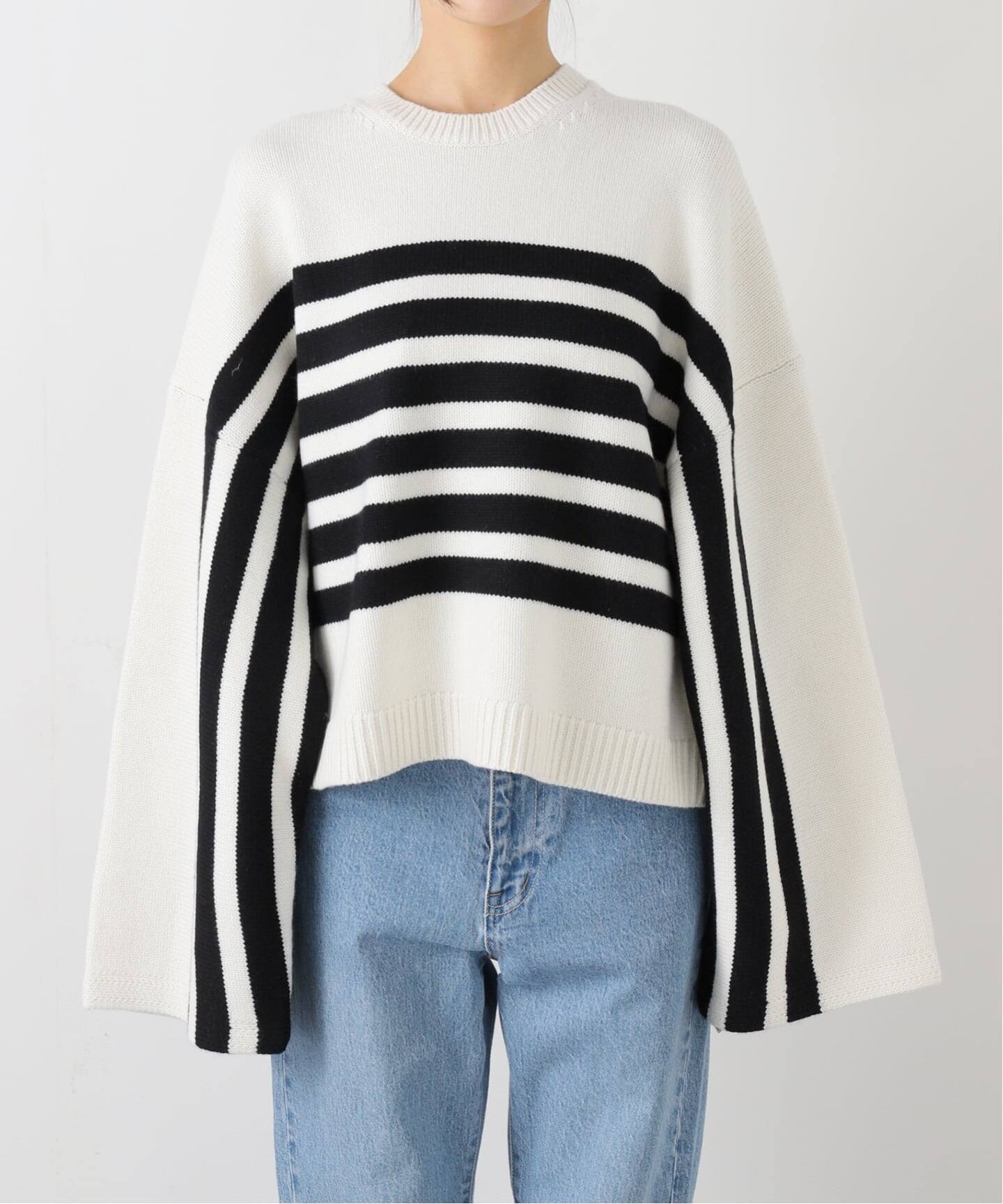 【美品】ドゥージーエムクラス CINOH チノ クルーネックニット ベージュ 別注 Deuxieme Classe CINOH チノクルーネック ニット - メルカリ