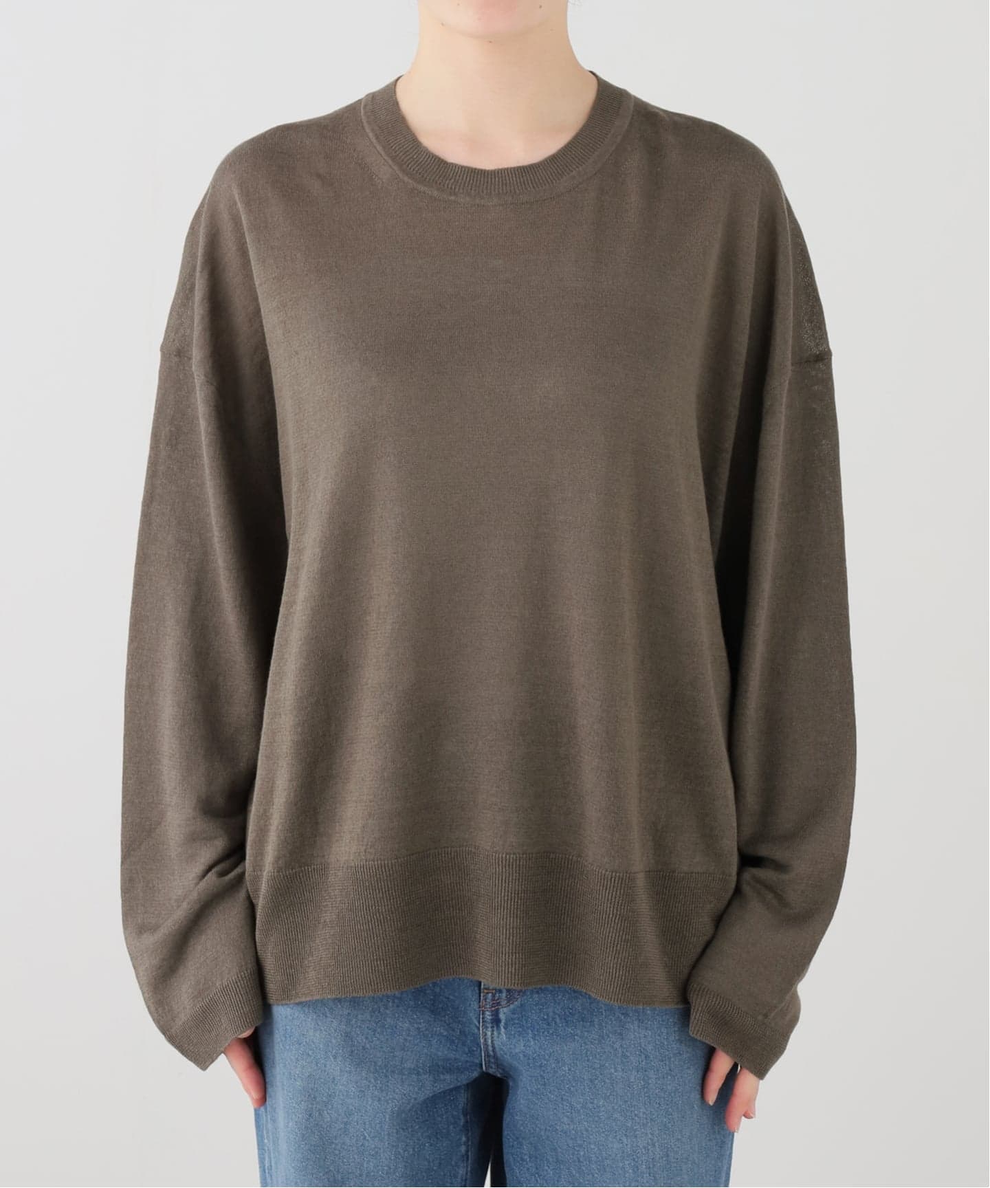 Raspail/ラスパイユ】 Simple Knit（ニット／セーター）｜Deuxieme