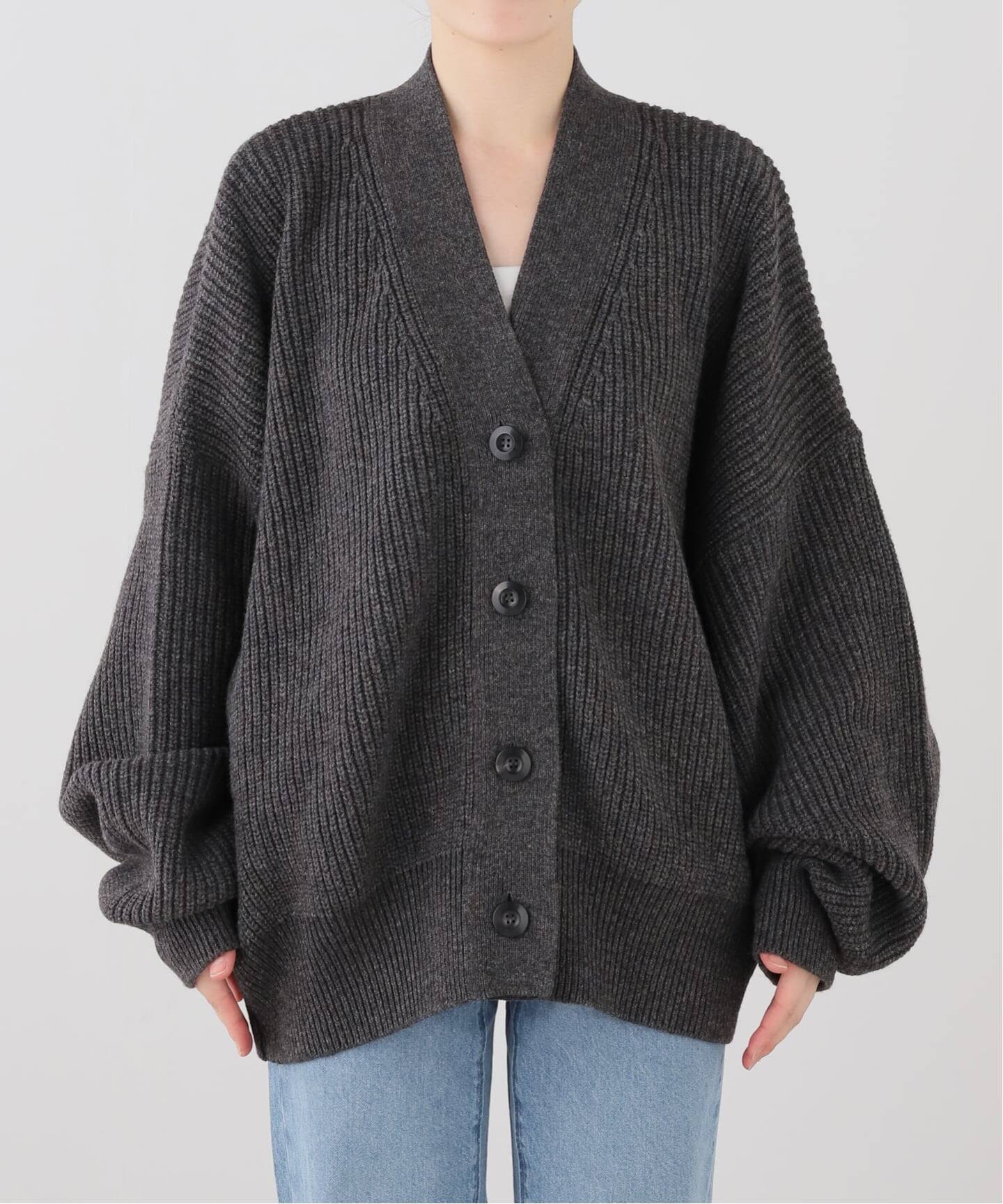 LA PISCINE/ラ ピシーヌ】KNIT CARDI（カーディガン）｜Deuxieme