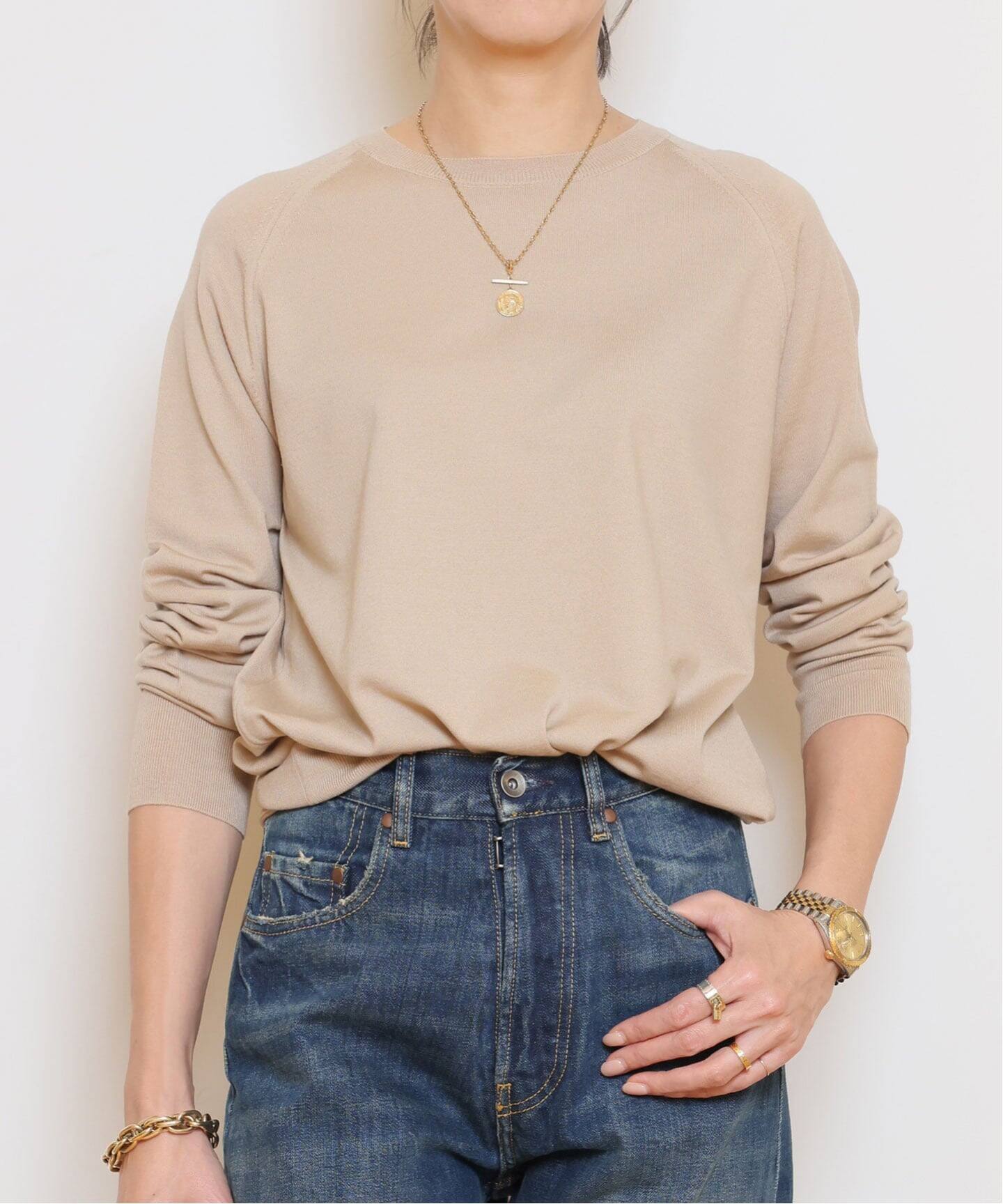 OPTIMOクルーネックプルオーバー（ニット／セーター）｜MUSE de