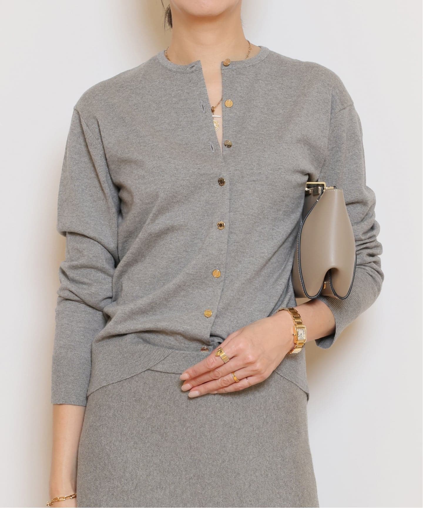 2025✨ドゥーズィエムクラス　FF30 GIZA CARDIGAN グリーン Clarke Cardi – Heartloom