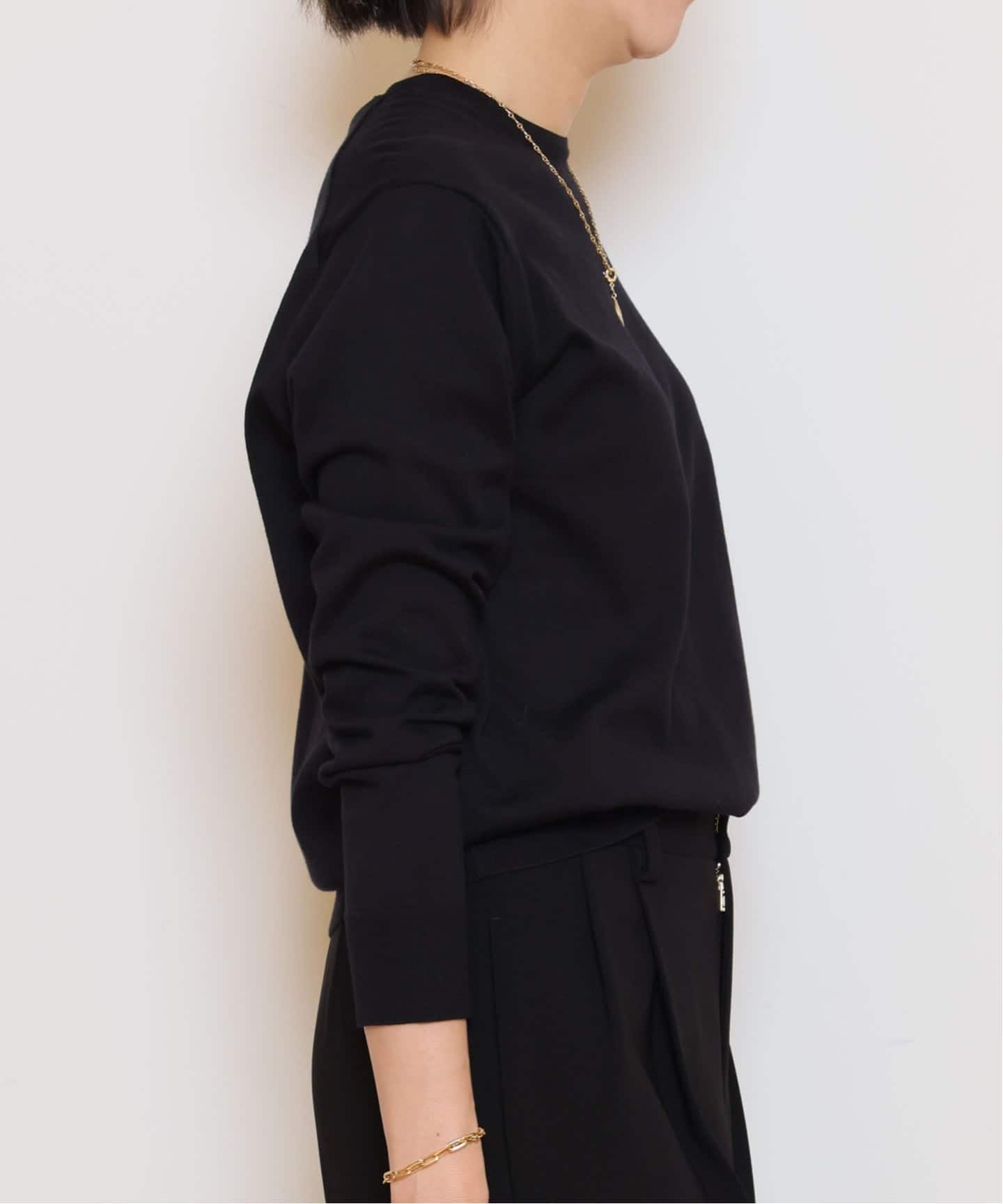 FF30 GIZA クルーネックプルオーバー（ニット／セーター）｜MUSE de