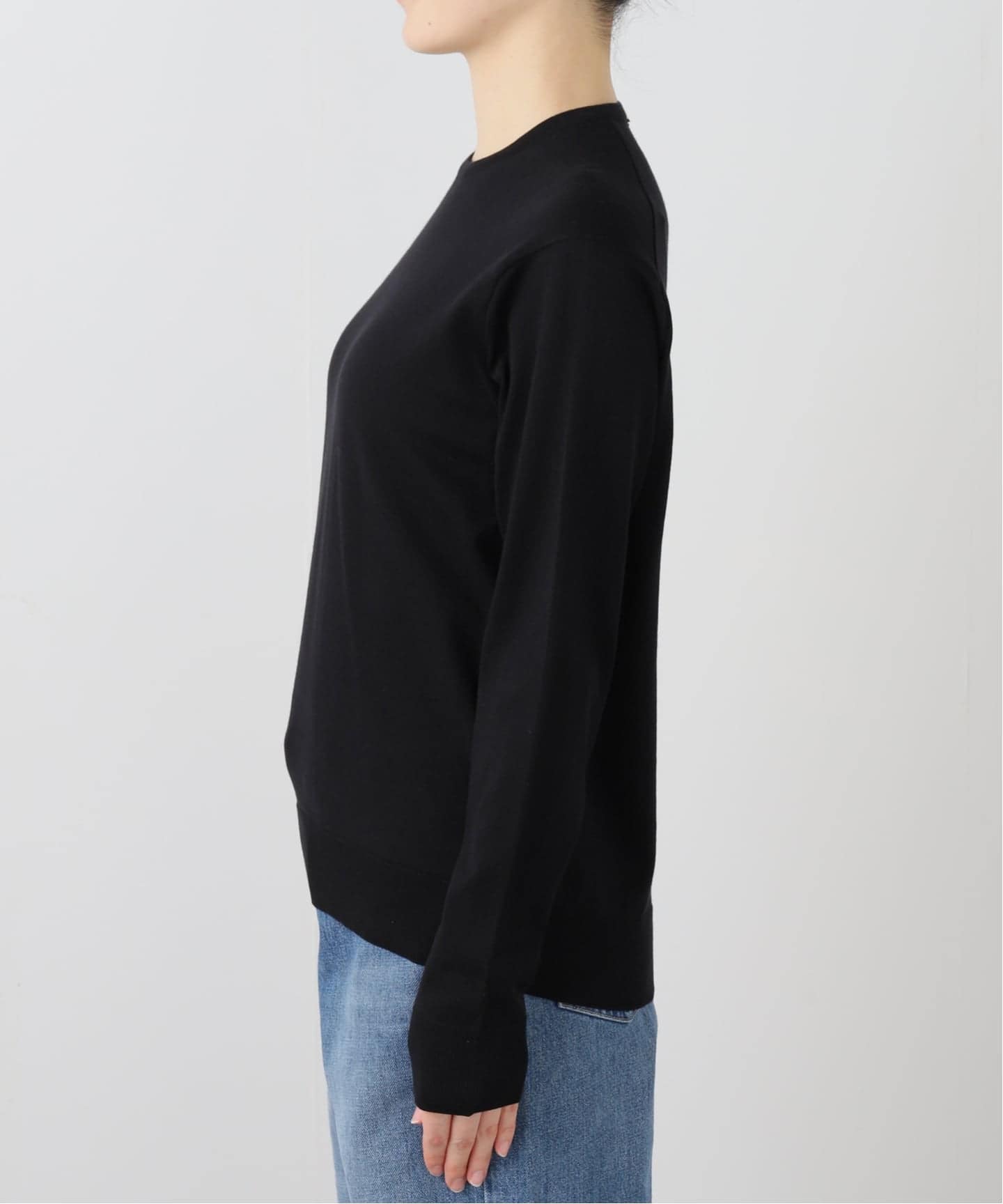 FF30 GIZA クルーネックプルオーバー（ニット／セーター）｜MUSE de