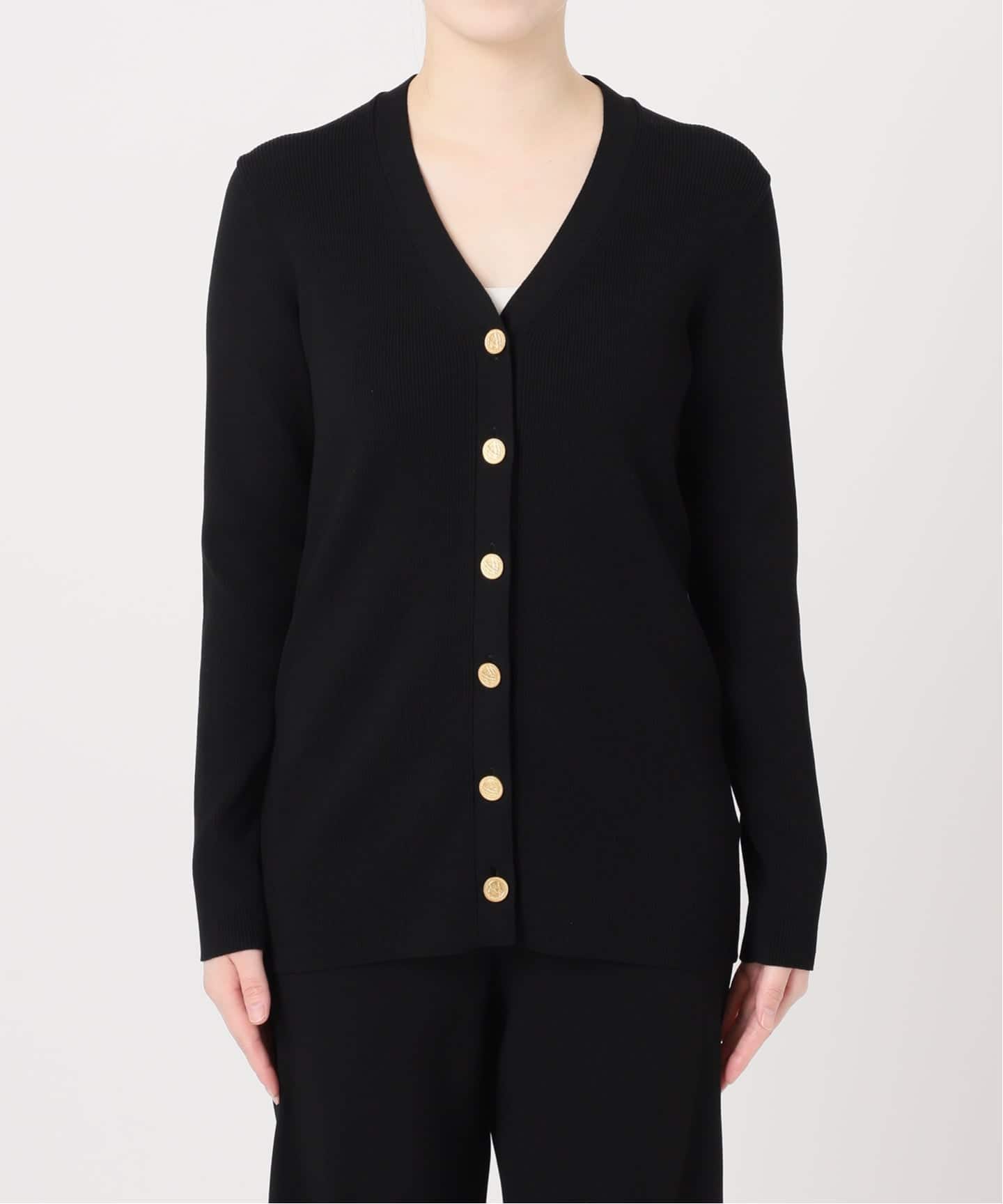 DINER B RIB Vネック カーディガン（カーディガン）｜MUSE de Deuxieme