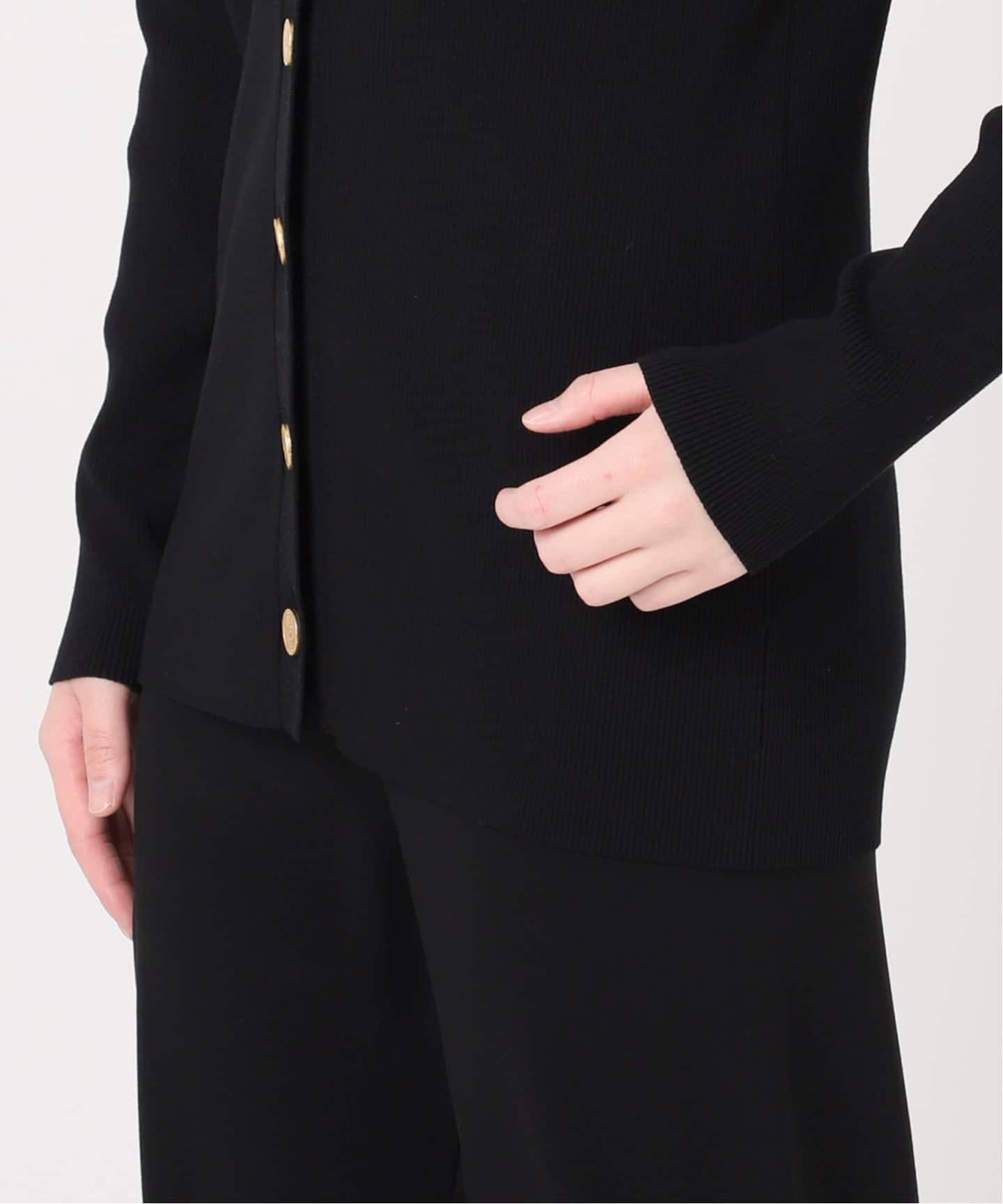 DINER B RIB Vネック カーディガン（カーディガン）｜MUSE de Deuxieme