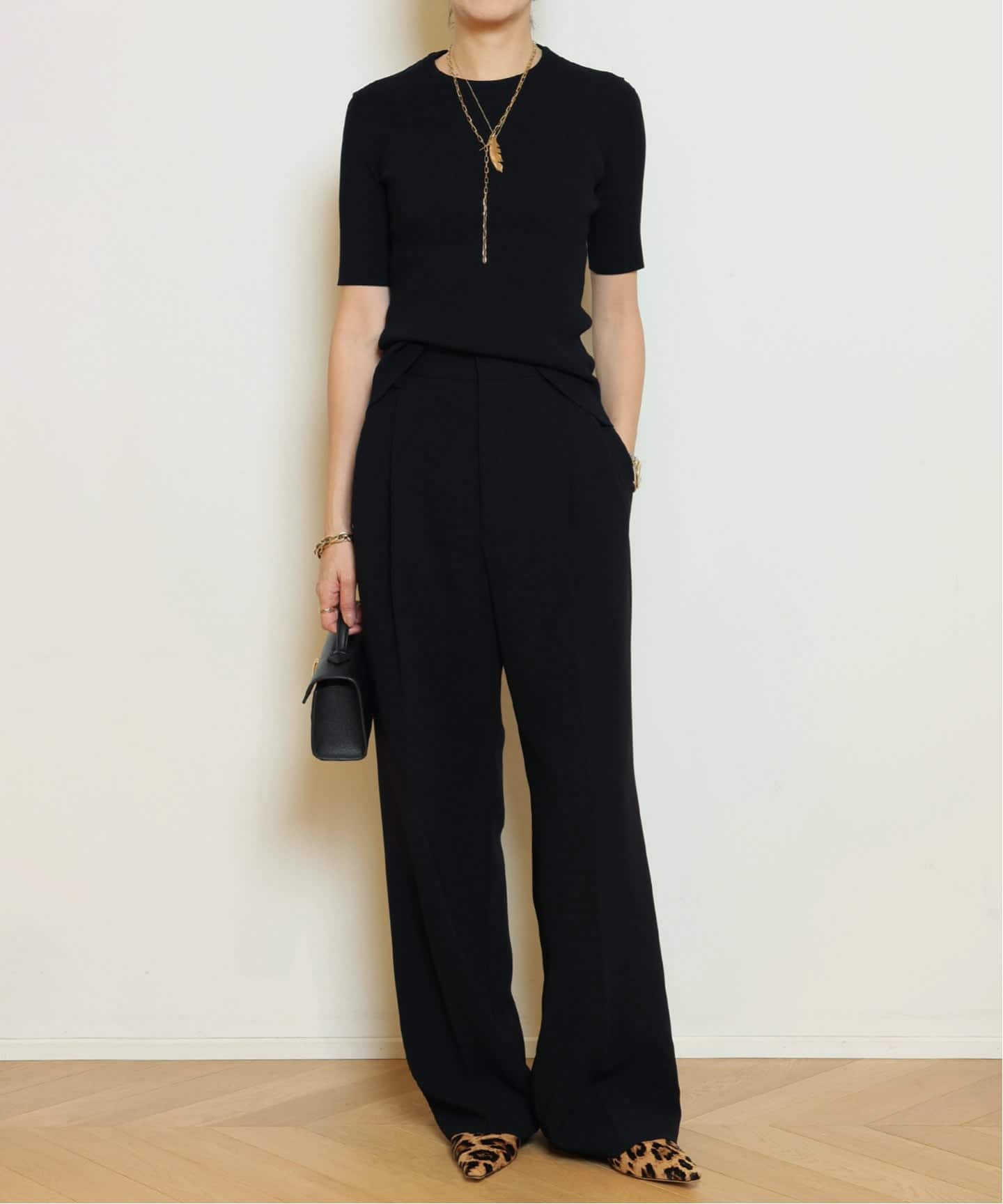 DINER B RIB クルーネックプルオーバー（ニット／セーター）｜MUSE de