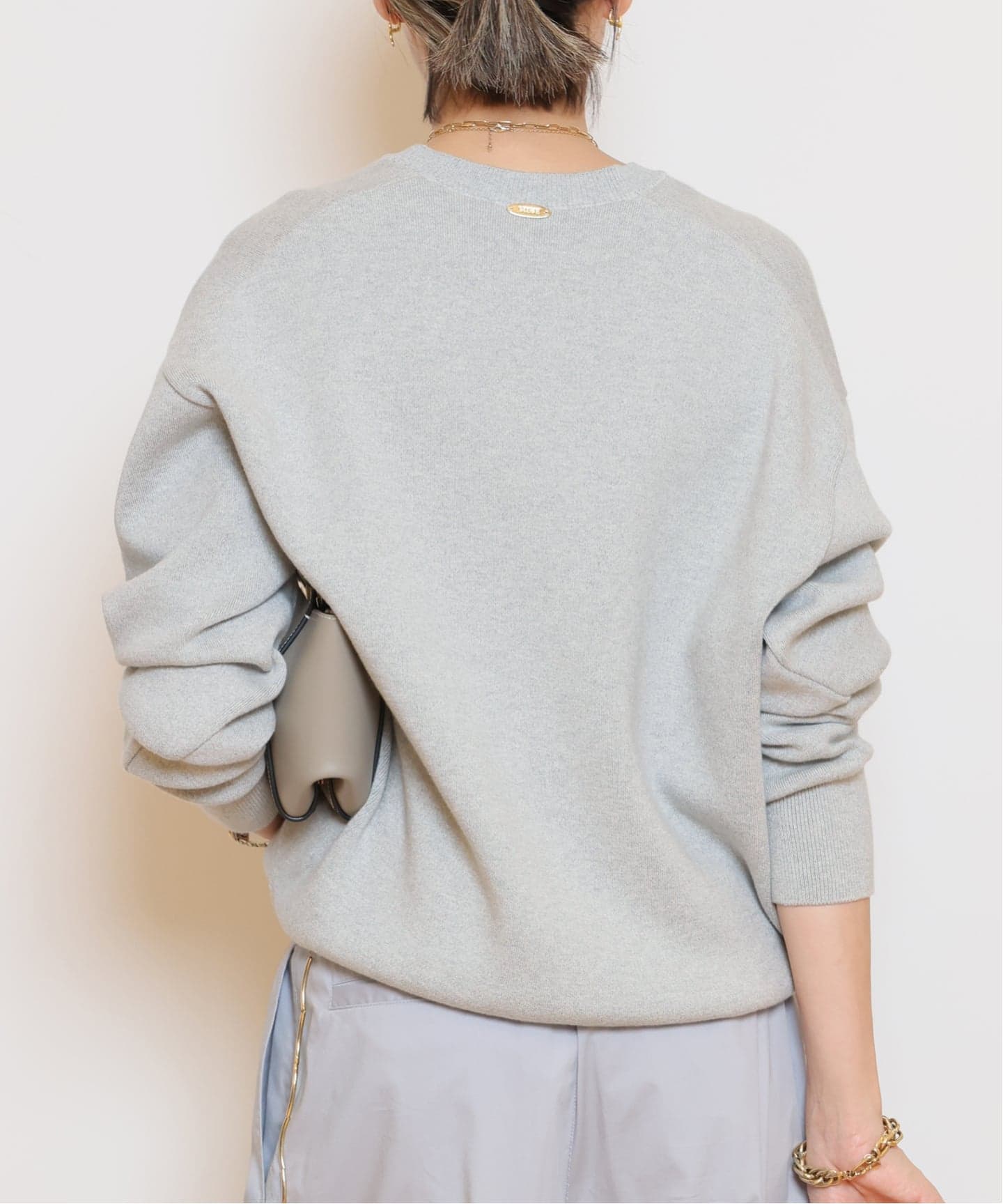 SMOOTH TOP クルーネック プルオーバー（ニット／セーター）｜MUSE de