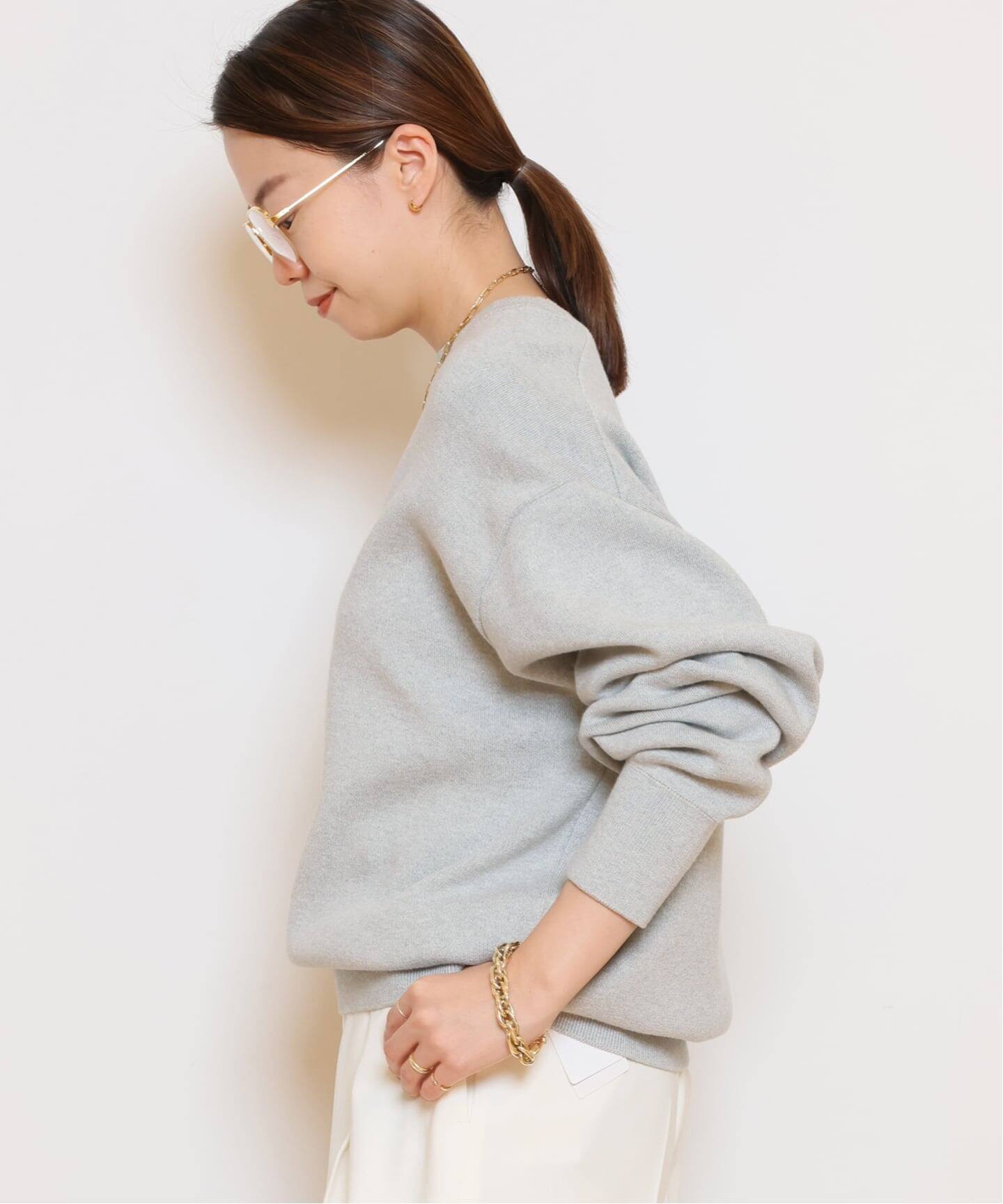 SMOOTH TOP クルーネック プルオーバー（ニット／セーター）｜MUSE de