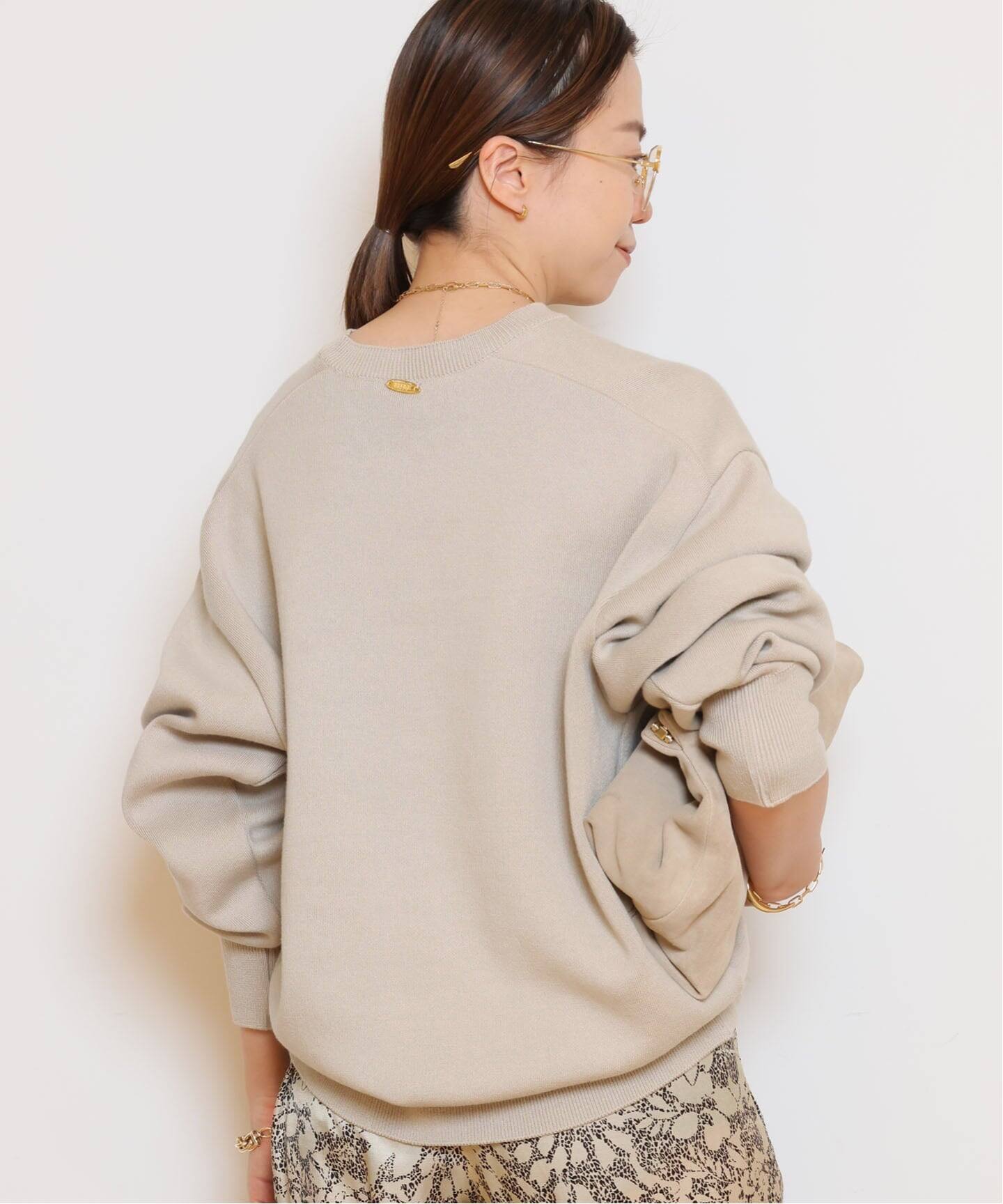 SMOOTH TOP クルーネック プルオーバー（ニット／セーター）｜MUSE de