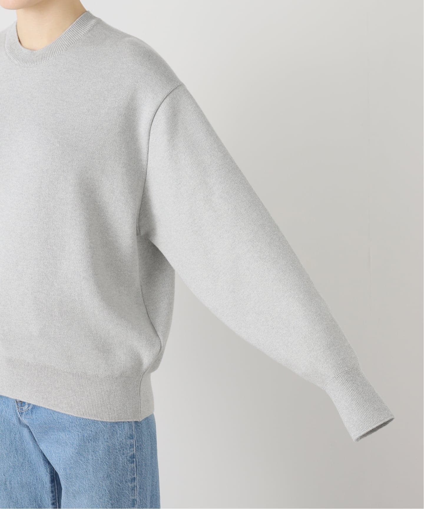 SMOOTH TOP クルーネック プルオーバー（ニット／セーター）｜MUSE de