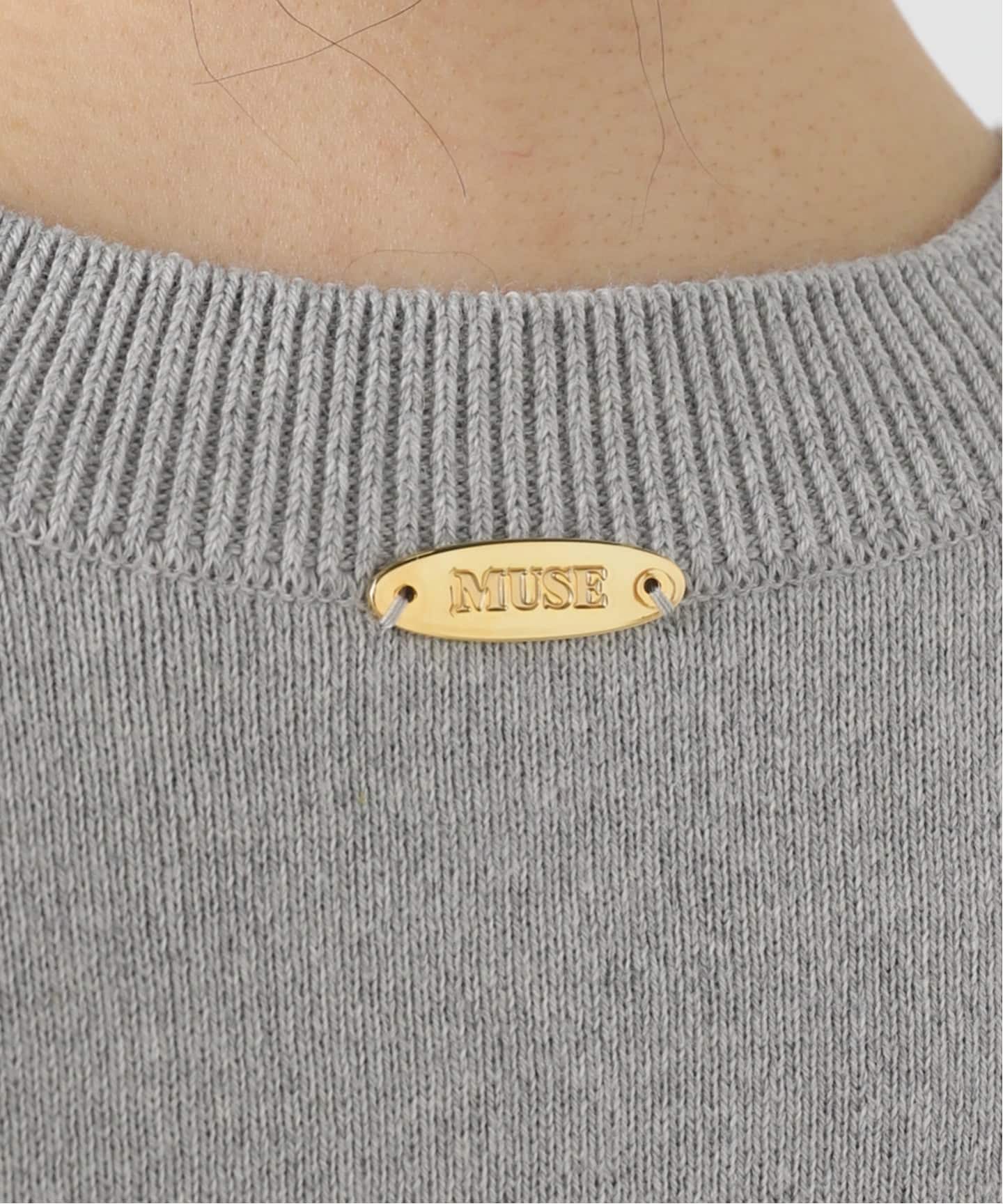 SMOOTH TOP クルーネック プルオーバー（ニット／セーター）｜MUSE de