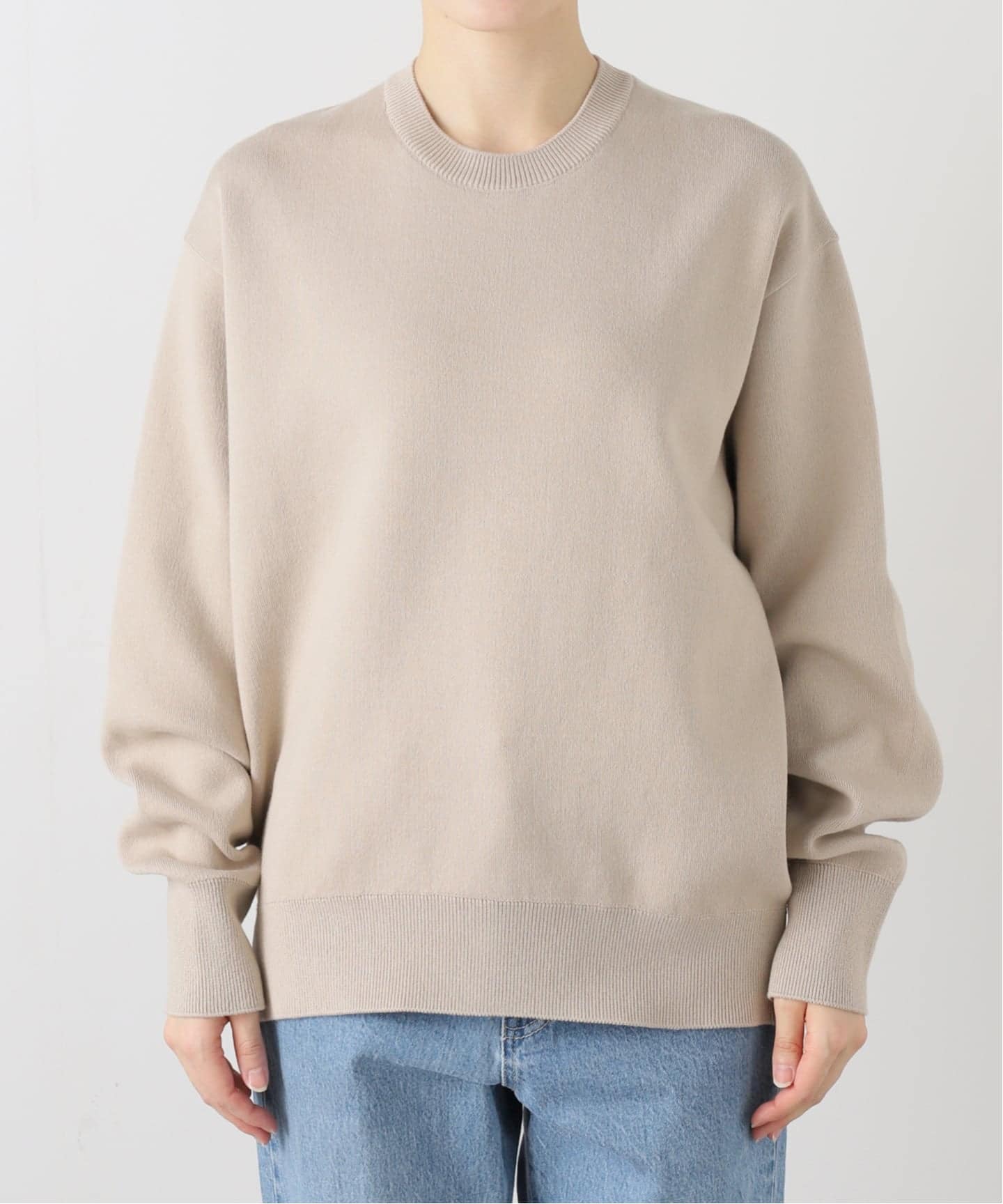 SMOOTH TOP クルーネック プルオーバー（ニット／セーター）｜MUSE de