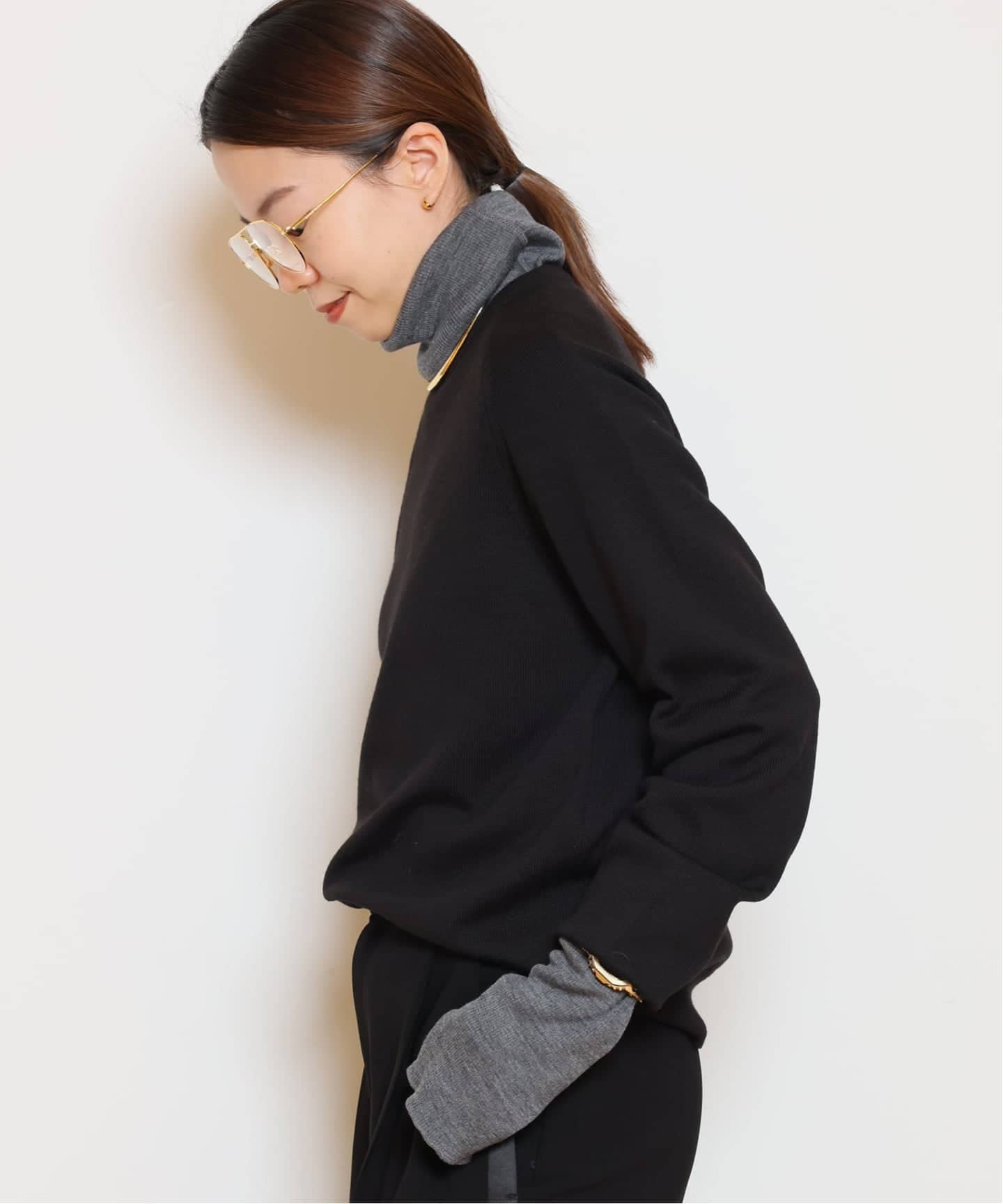 WISH クルーネックプルオーバー（ニット／セーター）｜MUSE de