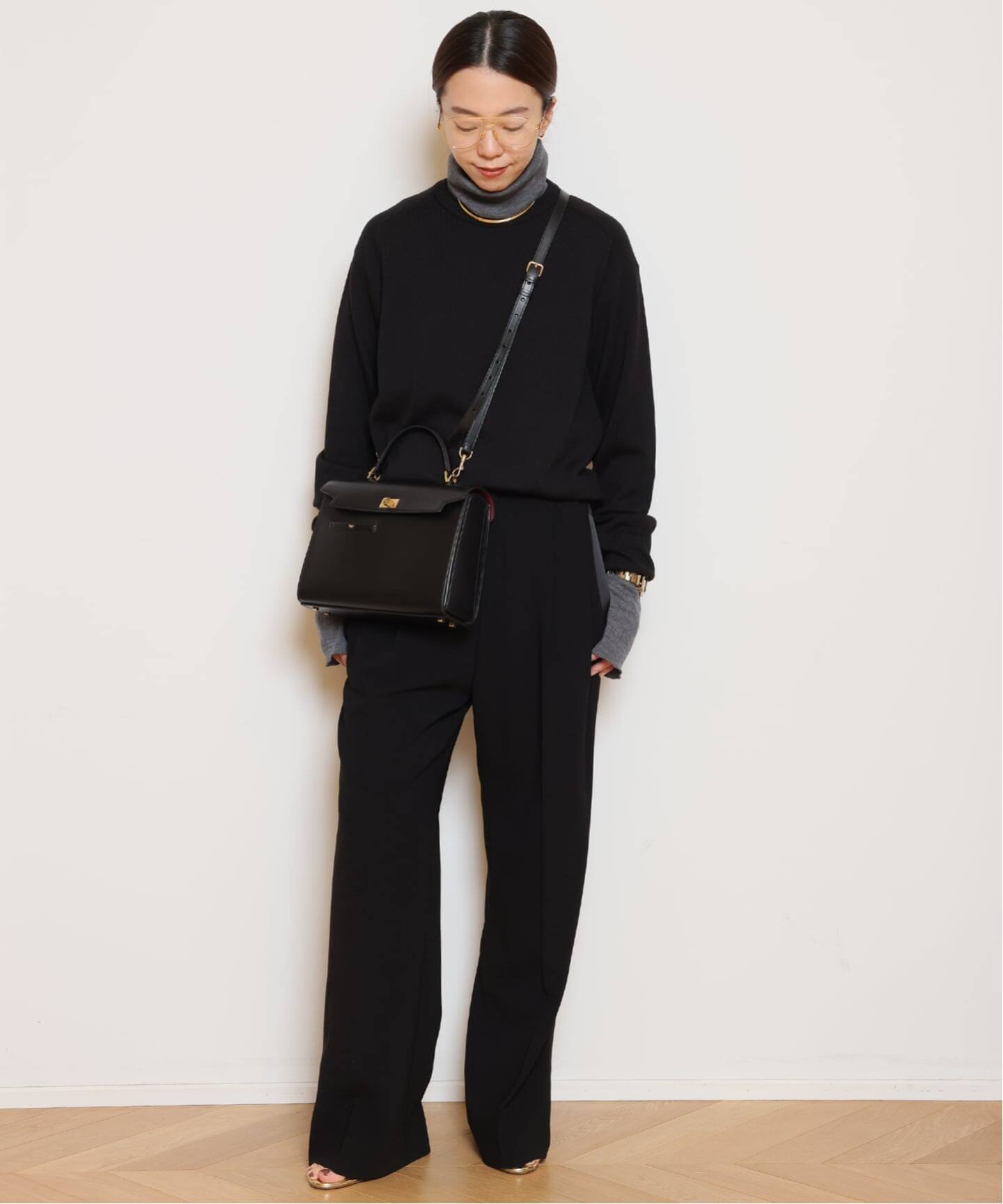 Deuxieme Classe WISH クルーネックプルオーバー黒 WISH クルーネックプルオーバー（ニット／セーター）｜MUSE de