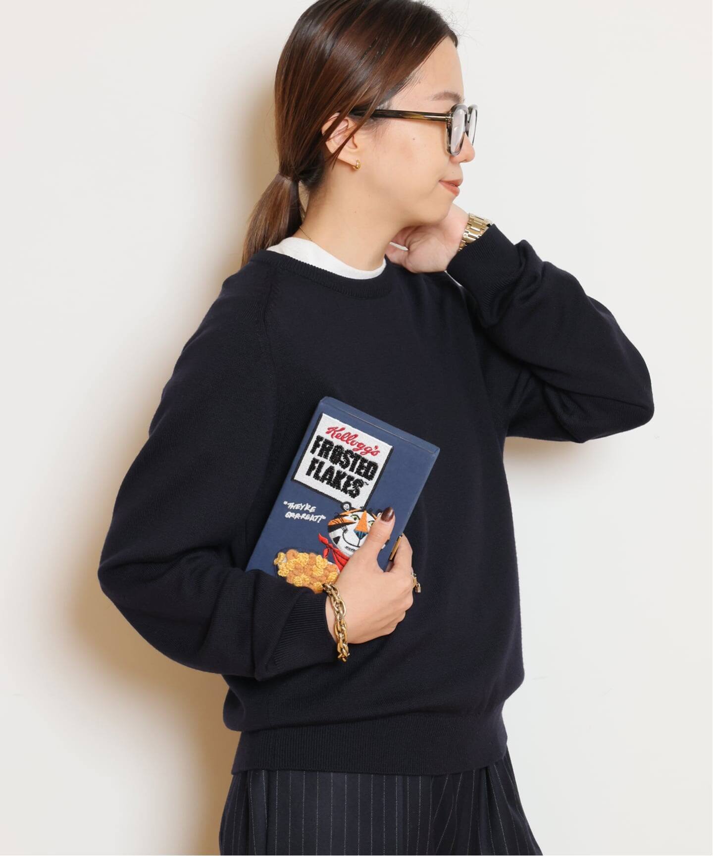 WISH クルーネックプルオーバー（ニット／セーター）｜MUSE de