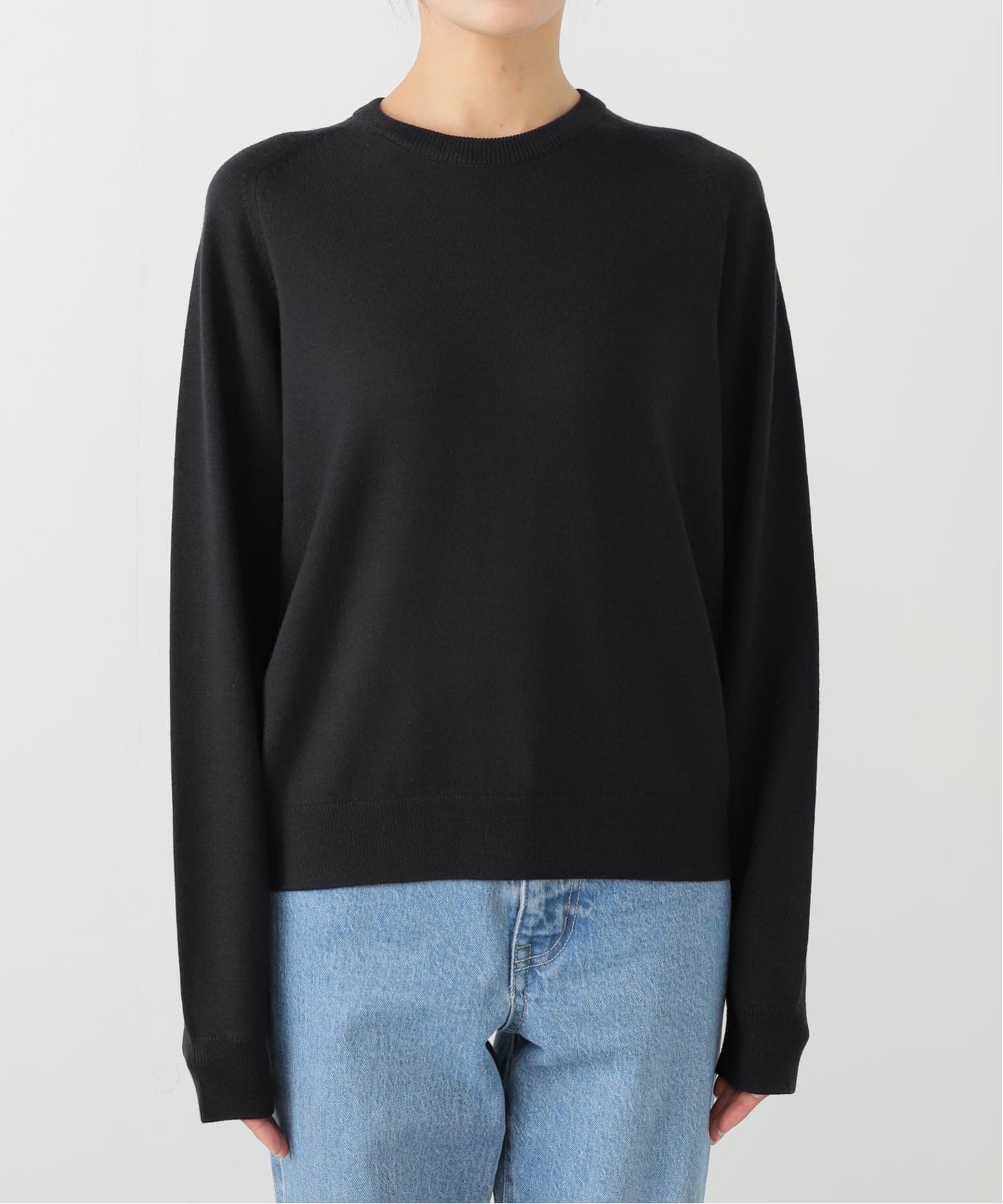 Deuxieme Classe *WISH クルーネック プルオーバー セール】*WISH クルーネック プルオーバー（ニット/セーター