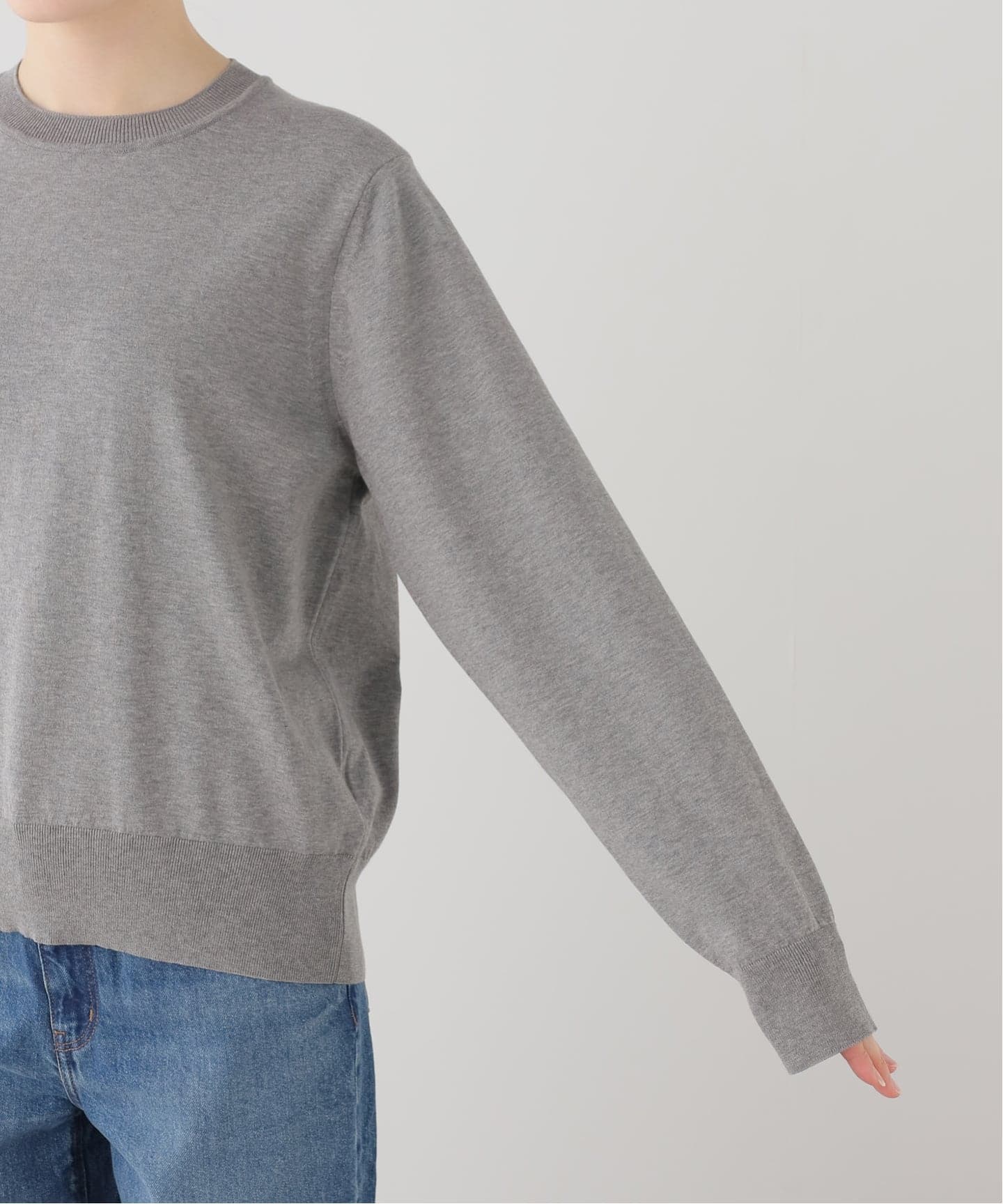 【美品】MUSE LOREL クルーネックプルオーバー MUSE de Deuxieme classe（ミューズデドゥーズィエムクラス）の