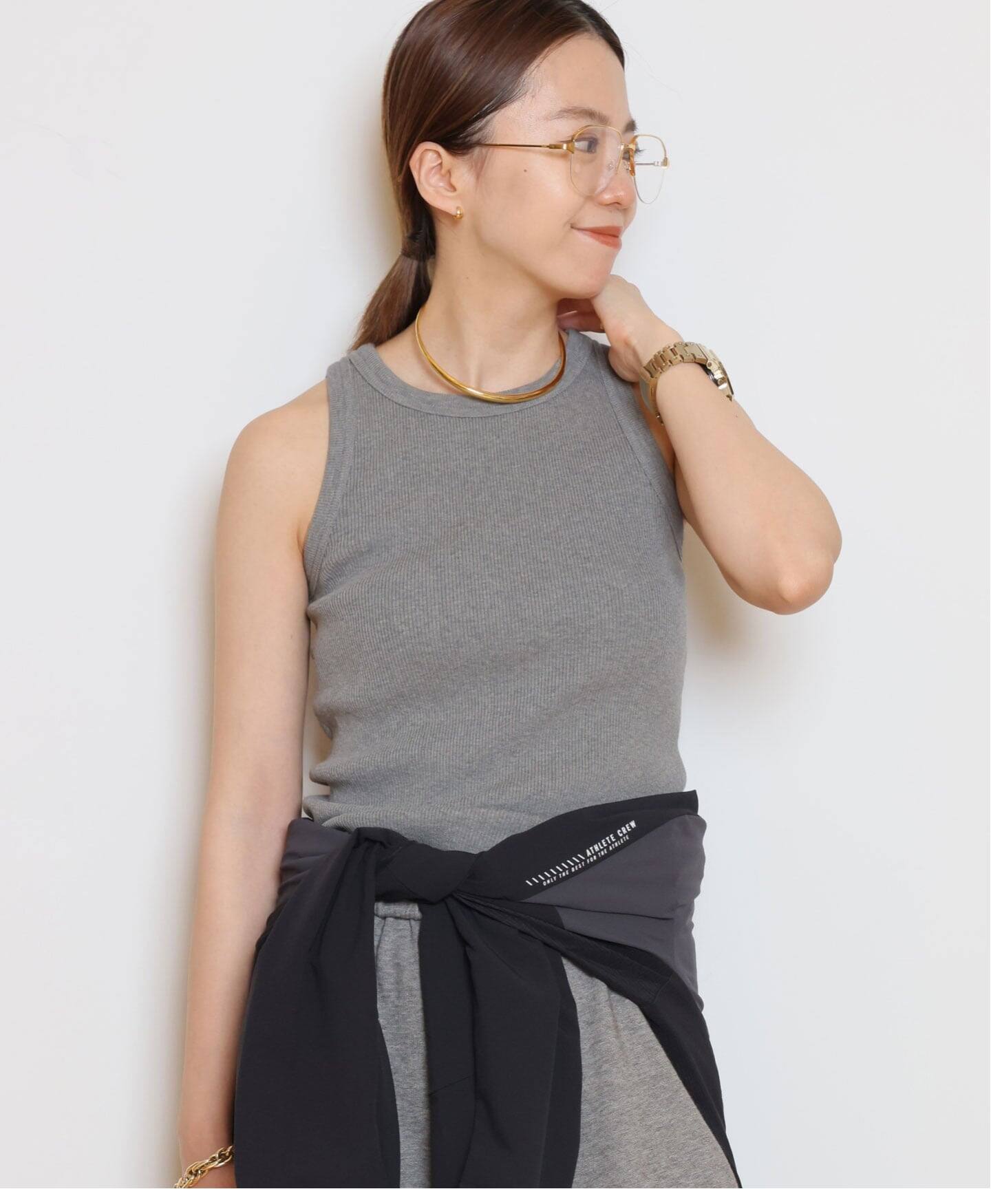 LOREL RIB タンクトップ（タンクトップ）｜MUSE de Deuxieme Classe 