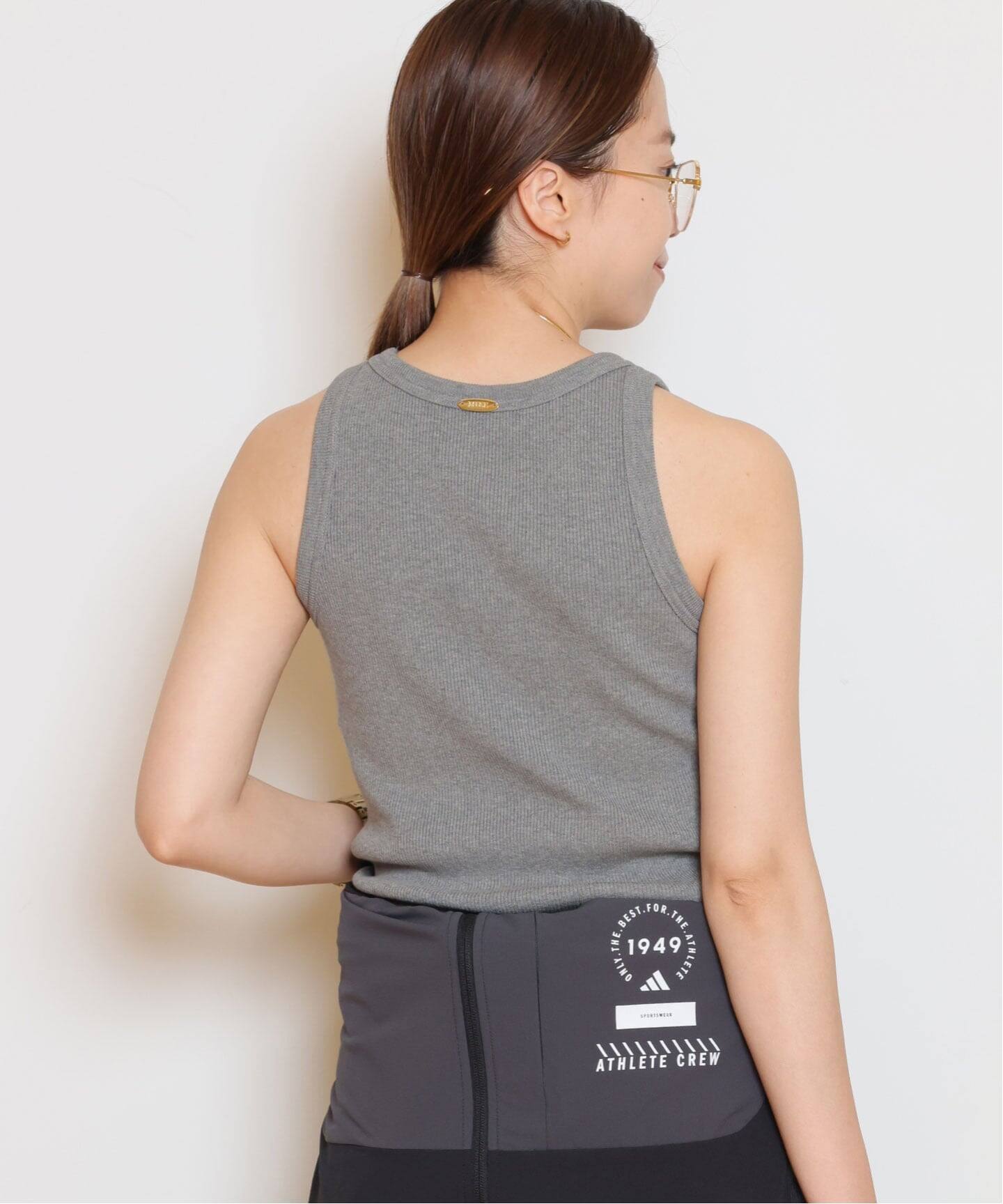 LOREL RIB タンクトップ（タンクトップ）｜MUSE de Deuxieme Classe 