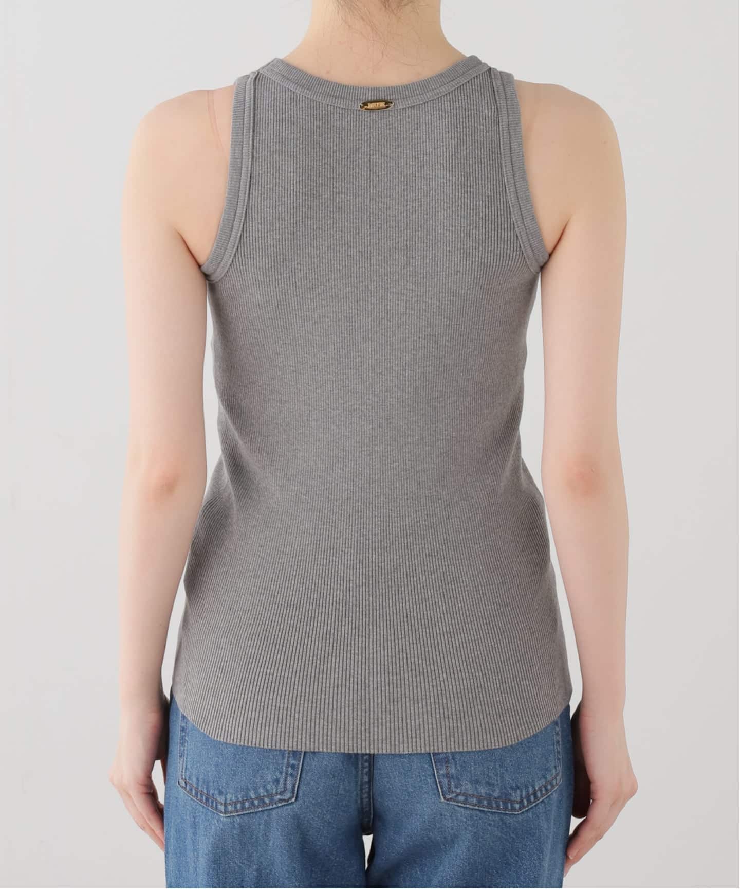 ★Deuxieme Classe LOREL RIB タンクトップ セール】*LOREL RIB タンクトップ（ニット/セーター）｜Deuxieme
