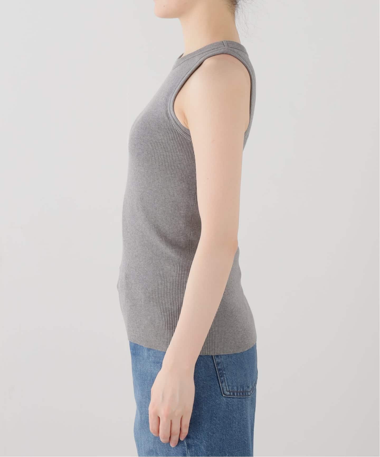 LOREL D RIB タンクトップ グレー LOREL RIB タンクトップ（タンクトップ）｜MUSE de Deuxieme Classe