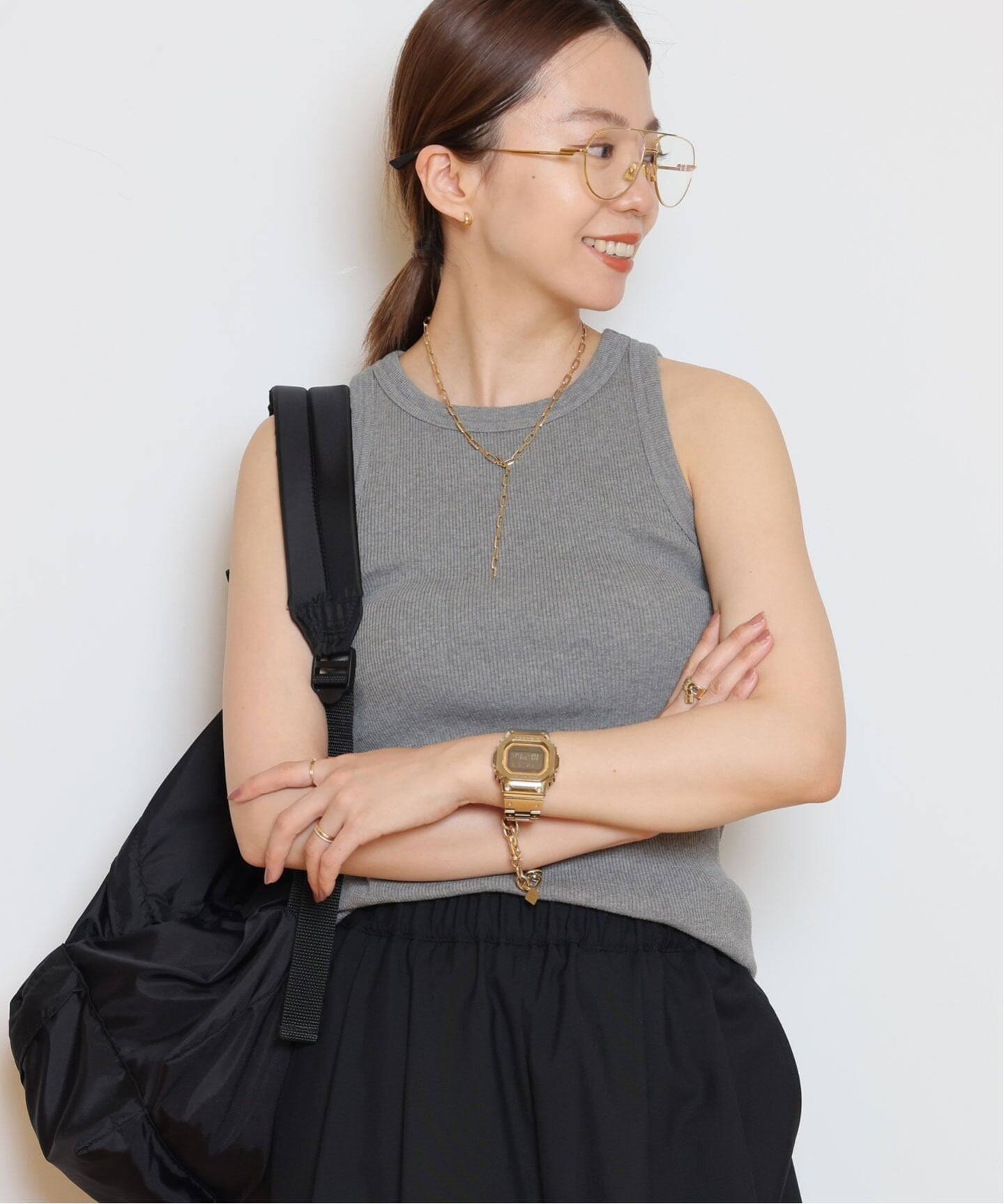 LOREL RIB タンクトップ（タンクトップ）｜MUSE de Deuxieme Classe 