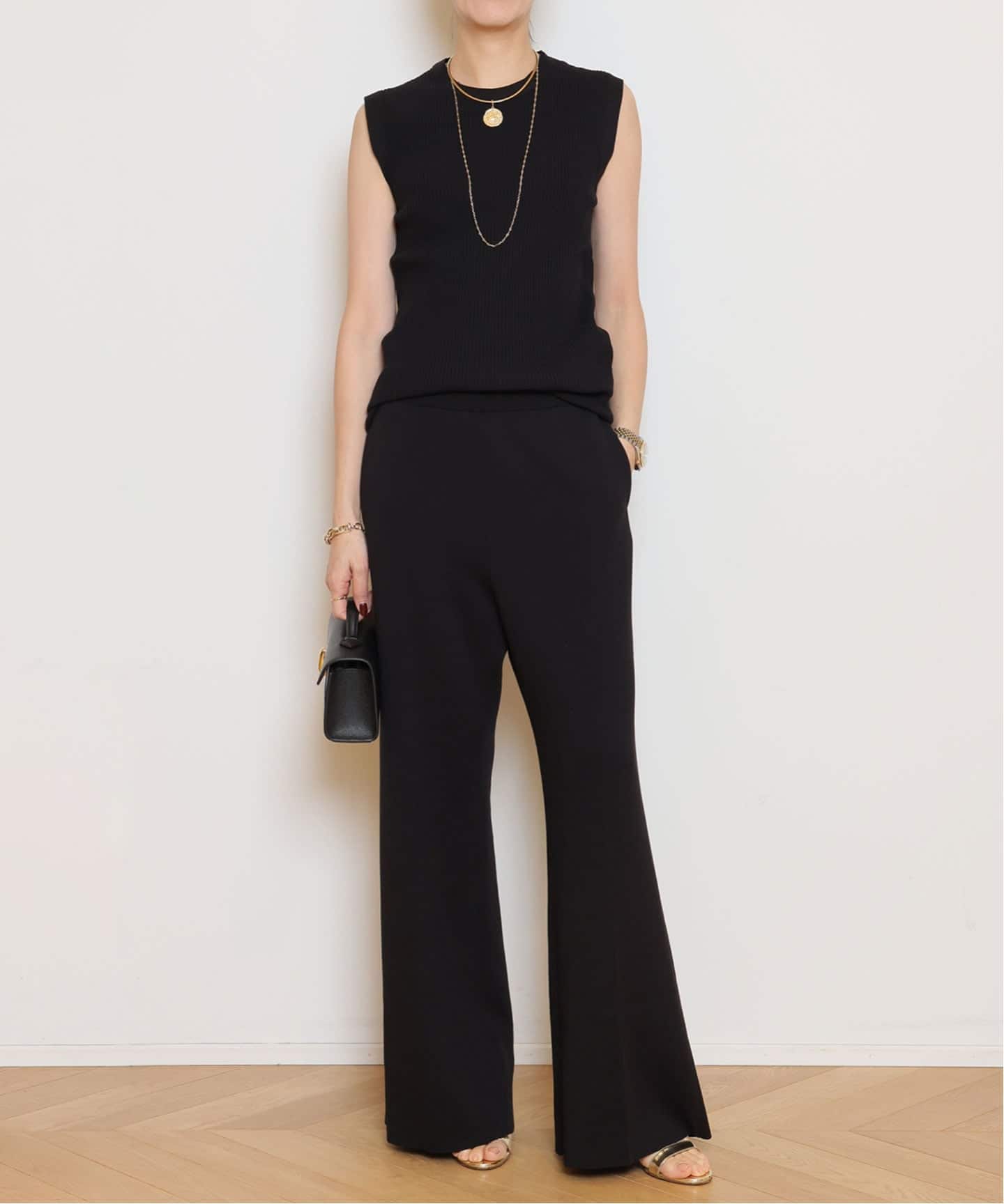 【美品】  MUSE de Deuxieme Classe / ミューズドゥーズィーエムクラス | 2025SS | Beauty Latest / クルーネックニット カットソー | F | ブラウン | レディース Beauty Latest クルーネック（ニット／セーター）｜MUSE de Deuxieme