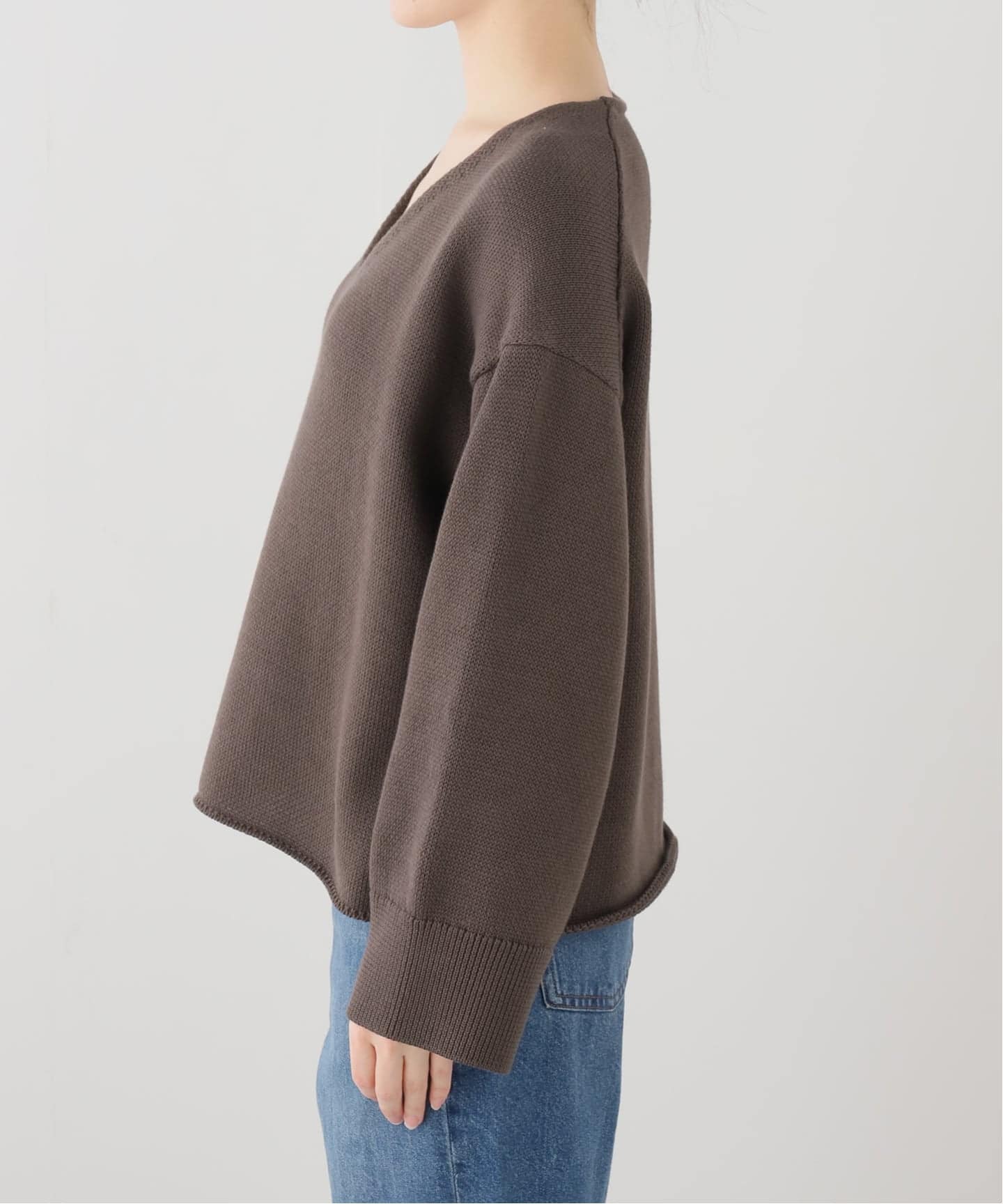 【新品・紙タグ付】ドゥーズィエムのBeauty V nec Knit Beauty Vネック ニット（ニット／セーター）｜MUSE de Deuxieme Classe