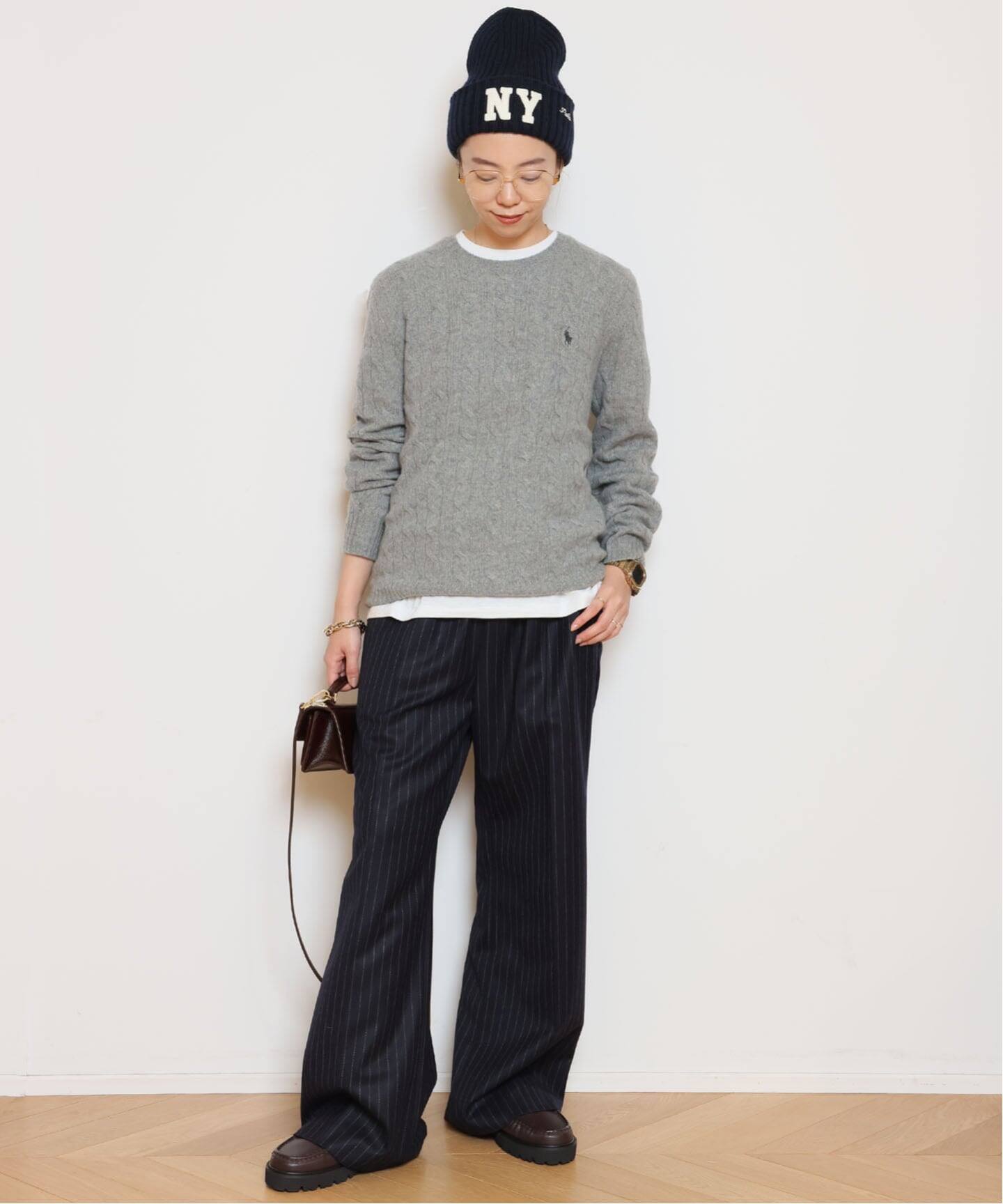 POLO RALPH LAUREN / ポロ ラルフ ローレン】CABLE クルーネック