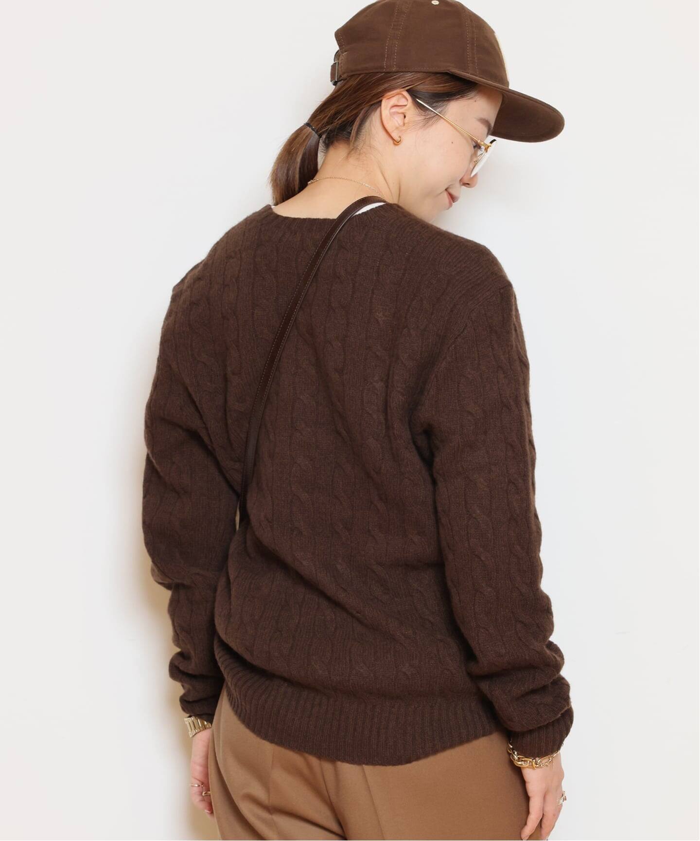 POLO RALPH LAUREN / ポロ ラルフ ローレン】CABLE クルーネック