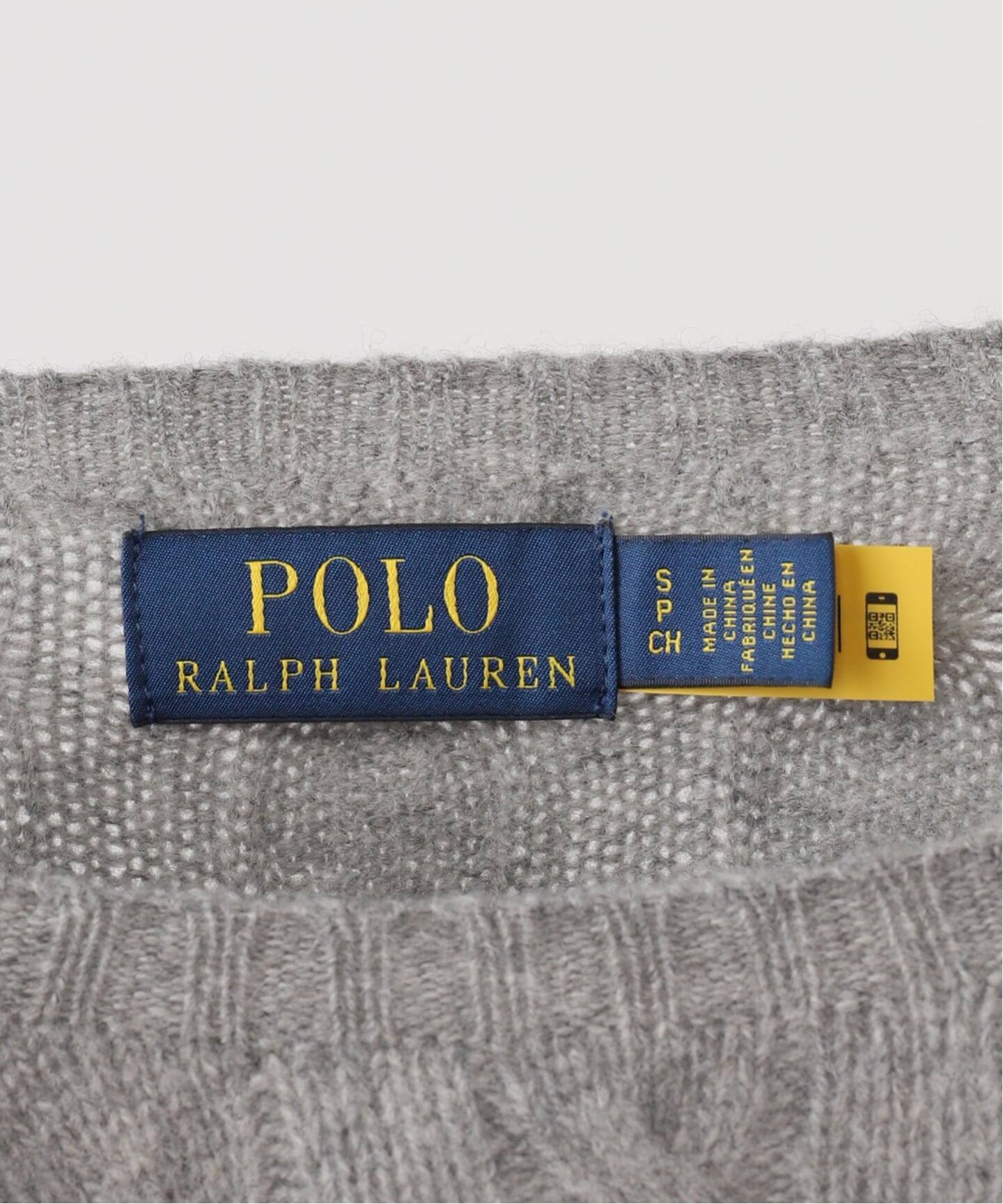 POLO RALPH LAUREN / ポロ ラルフ ローレン】CABLE クルーネック