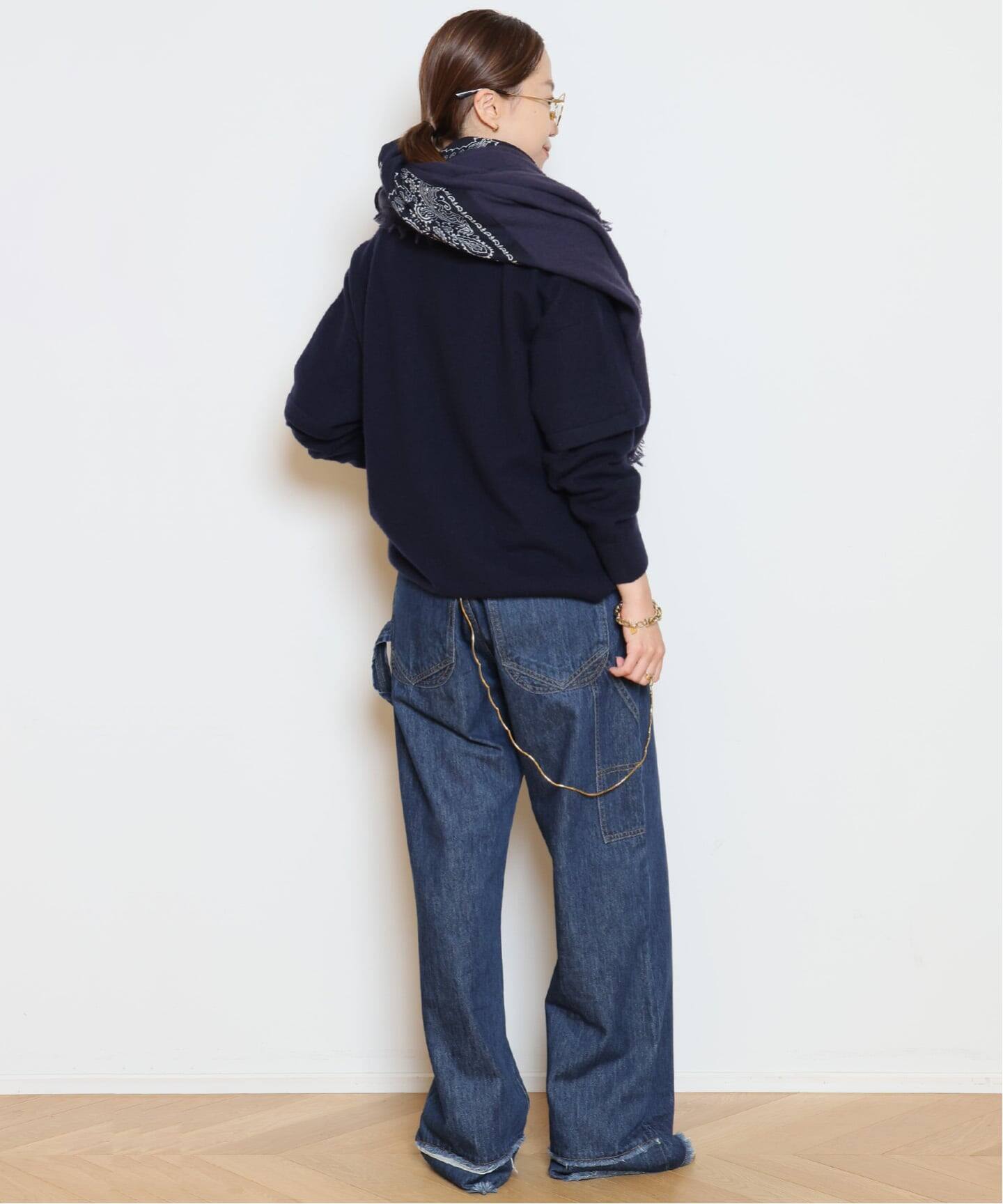 DARKPARK/ダークパーク】W/CASH DOUBLE SLEEVE TEE ニット（ニット 